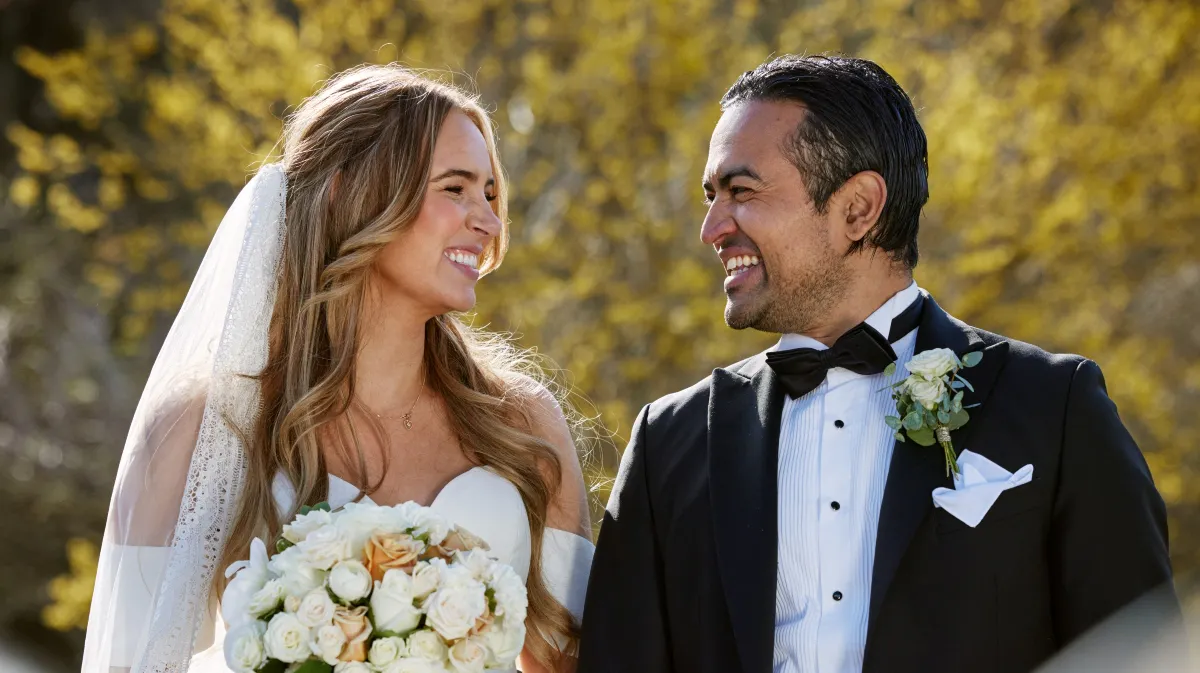 Sergio og Amanda i første sæson af "Love is Blind: Sverige".