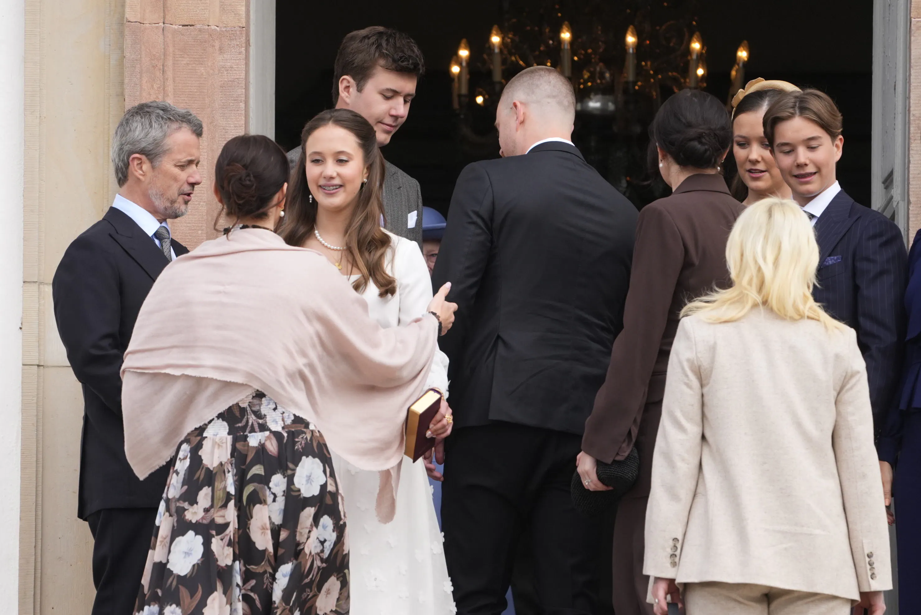 STRAX _ Prinsesse Josephine og prins Vincents konfirmationBilledet er ikke billedbehandlet. FOTO: HANNE JUUL/ ALLER FOTO & VIDEO