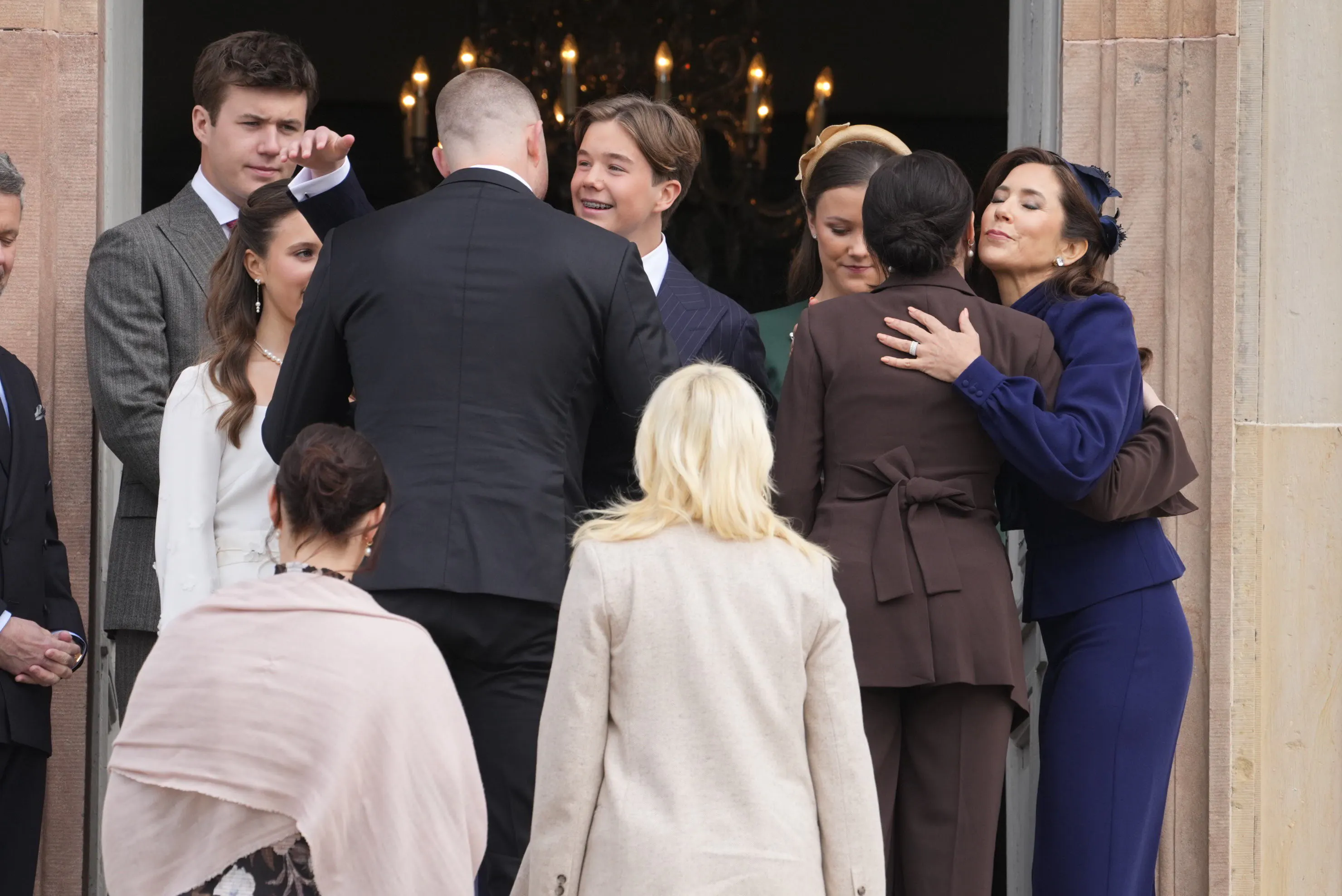 STRAX _ Prinsesse Josephine og prins Vincents konfirmationBilledet er ikke billedbehandlet. FOTO: HANNE JUUL/ ALLER FOTO & VIDEO