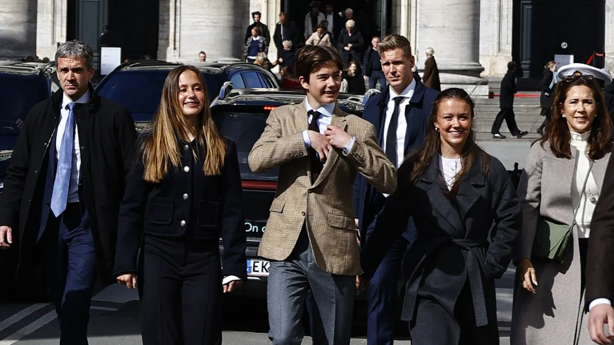 Prinsesse Josephine og prins Vincent kan se frem til en fantastisk dag med familien.