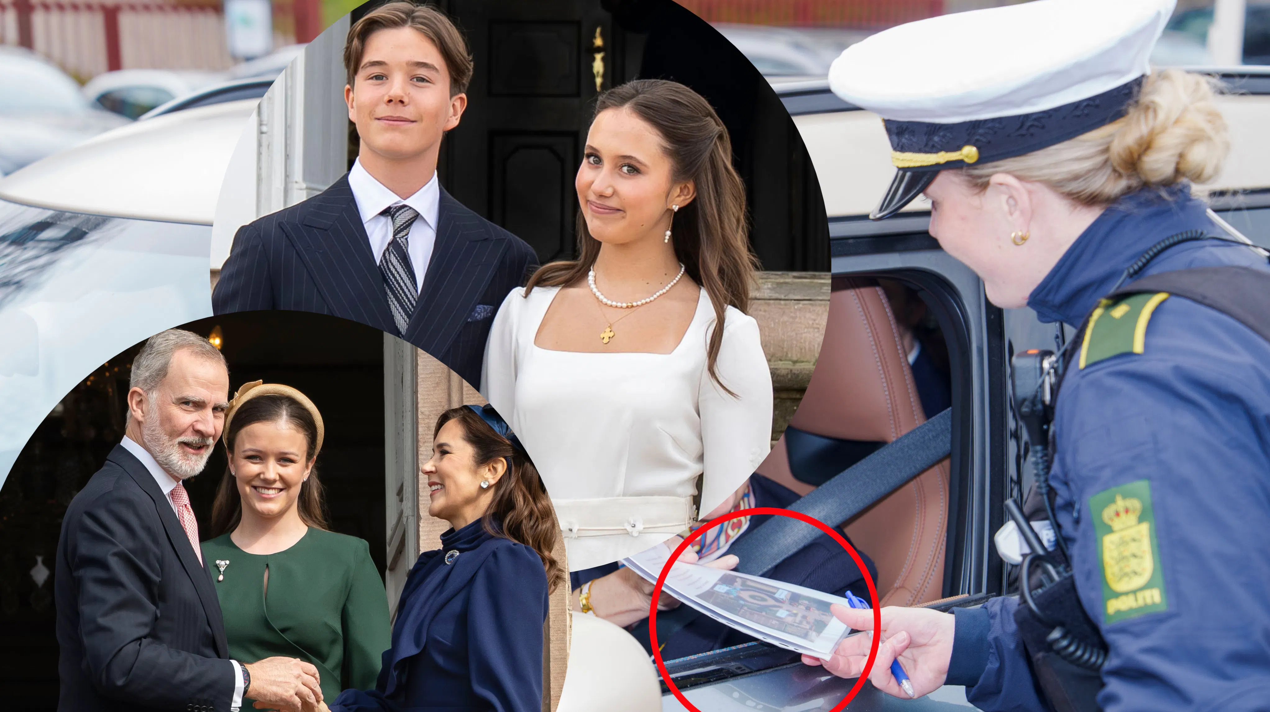 Glam Team, bombehund og kort fra kongeparret : Det skete der bag kulisserne til Vincent og Josephines konfirmation | BILLED-BLADET