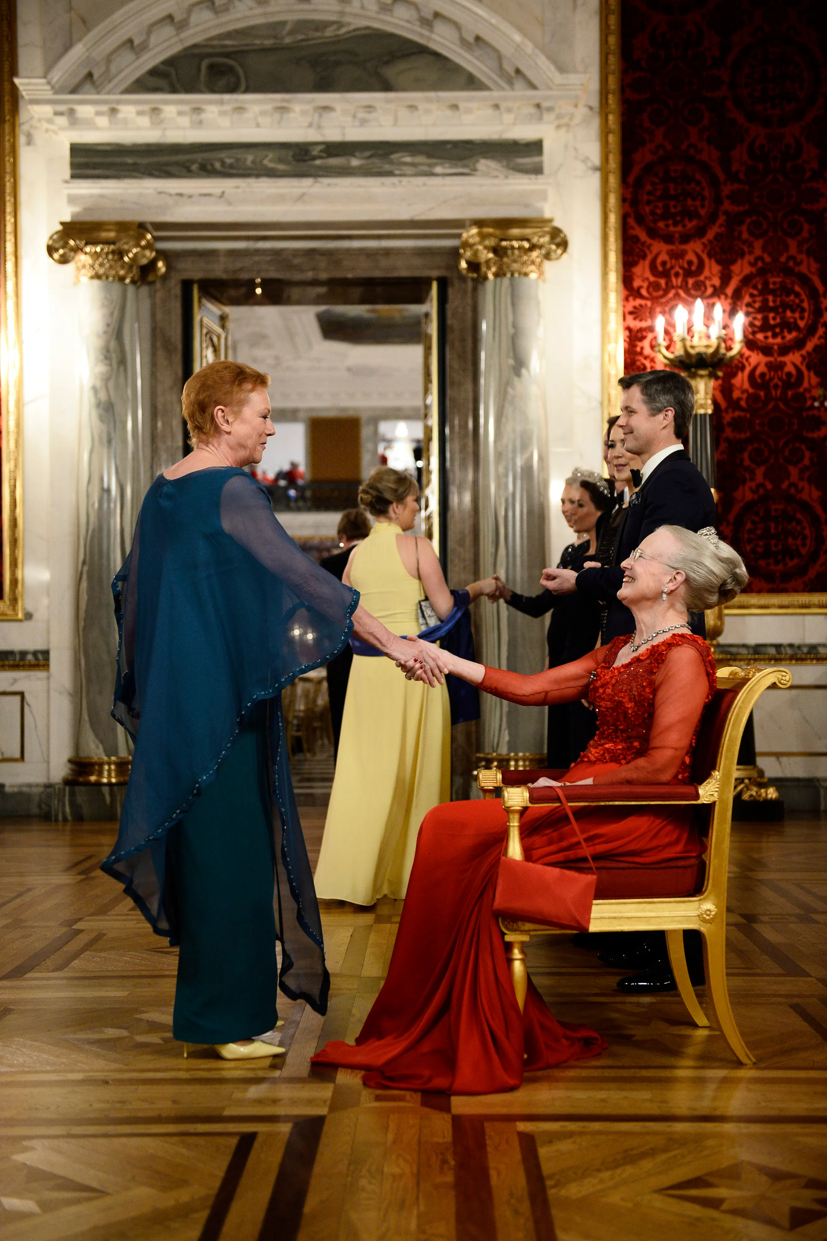 Lisbet Dahl måtte arrangere danseundervisning før bal hos kongehuset | BILLED-BLADET