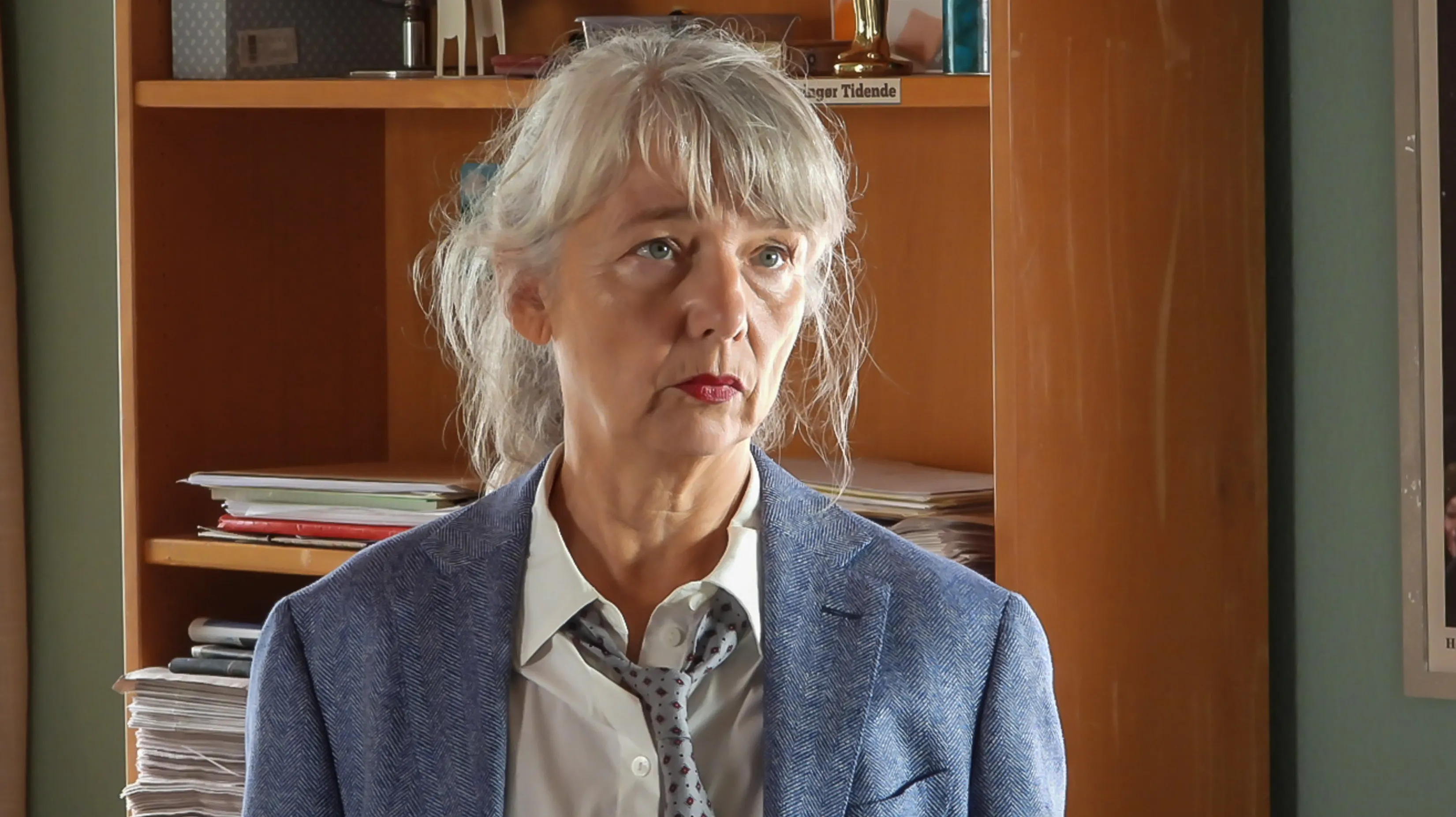 Petrine Agger kan opleves som journalisten Michelle i sæson 7 af ”Sommerdahl”.