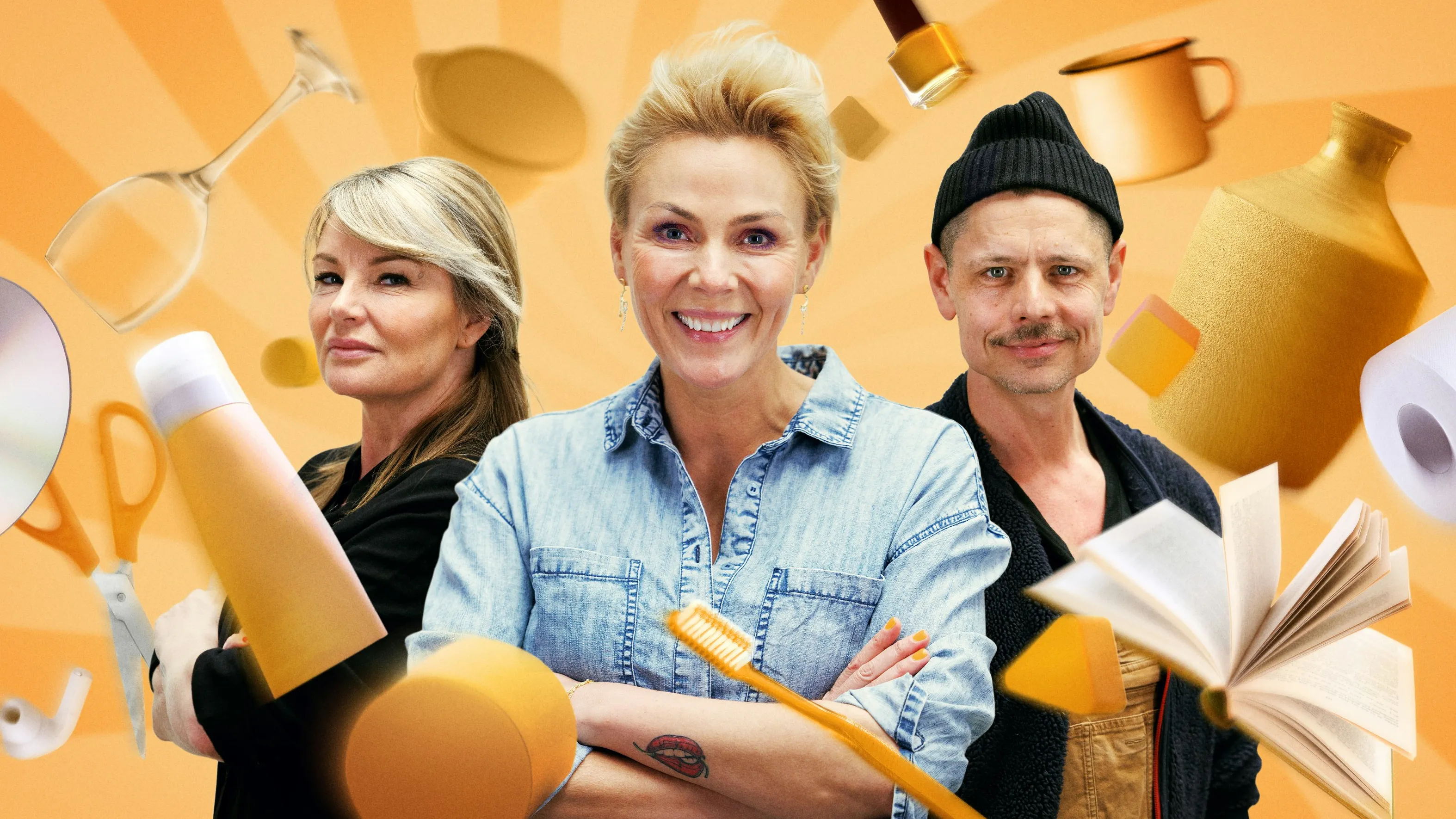 "Vi drukner i rod"-værten Lene Beier og eksperterne Marianne Gammelgaard og Dennis Nielsen er skiftet ud i sæson 5 af TV 2-programmet. 