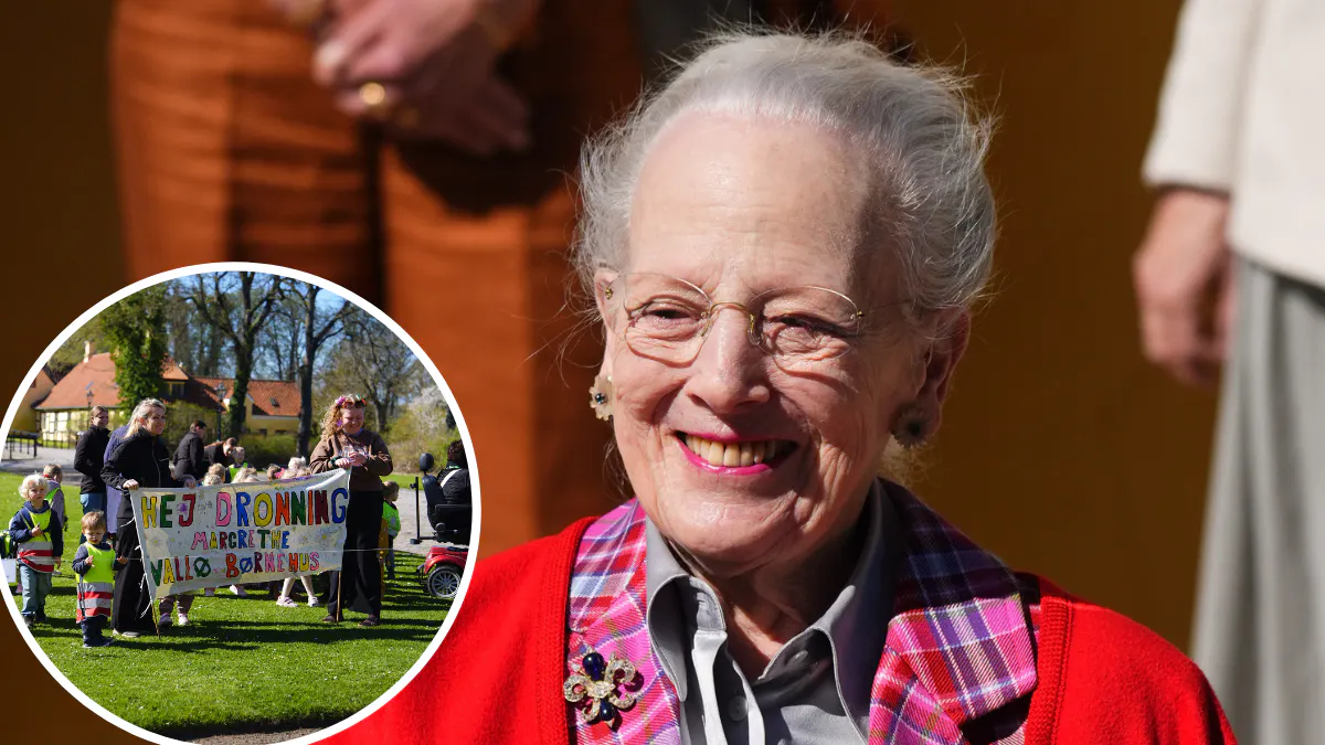 Smykkerne talte sit tydelige sprog: Dronning Margrethe havde mor i tankerne  | BILLED-BLADET