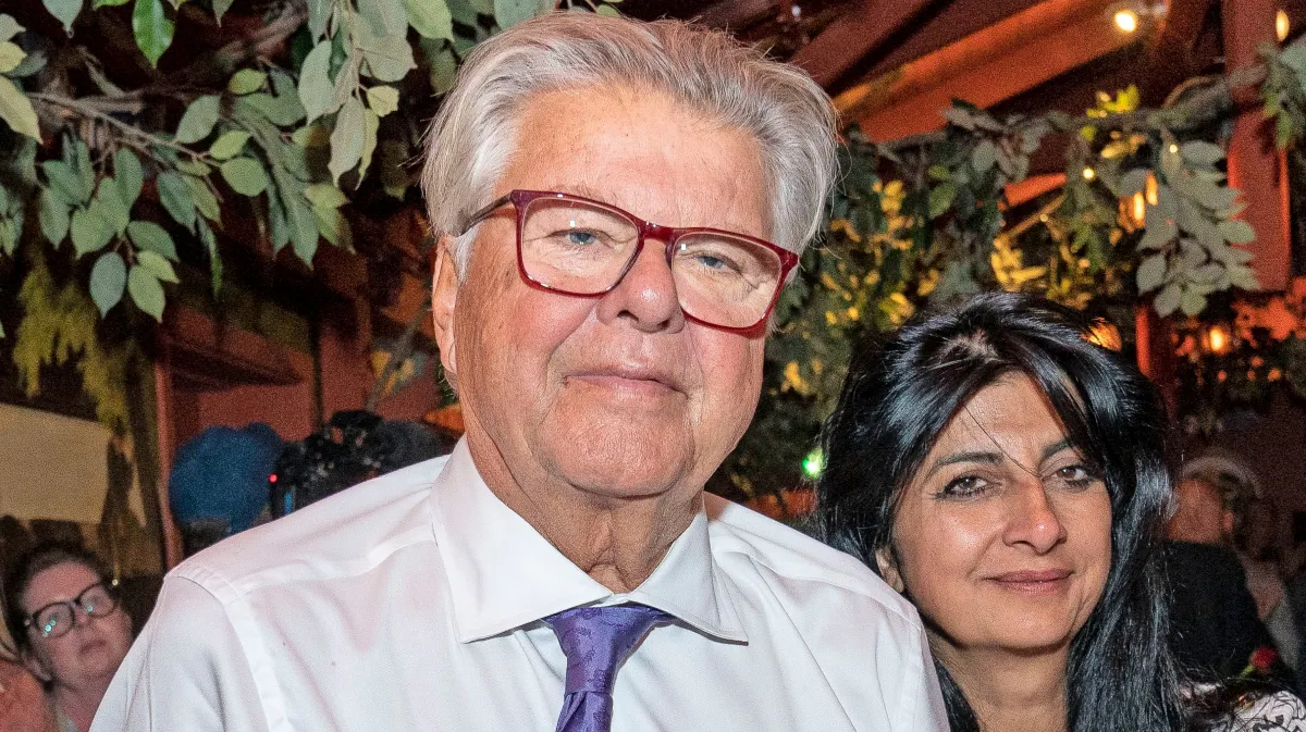 Arkivbillede af Christian Kjær og Susan Astani fra 2023.