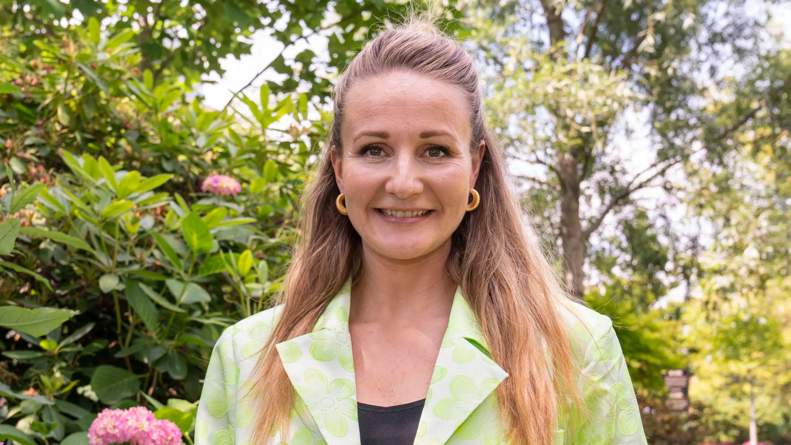 Stine Bjerre Mortensen og familien har endelig fundet drømmehuset. 