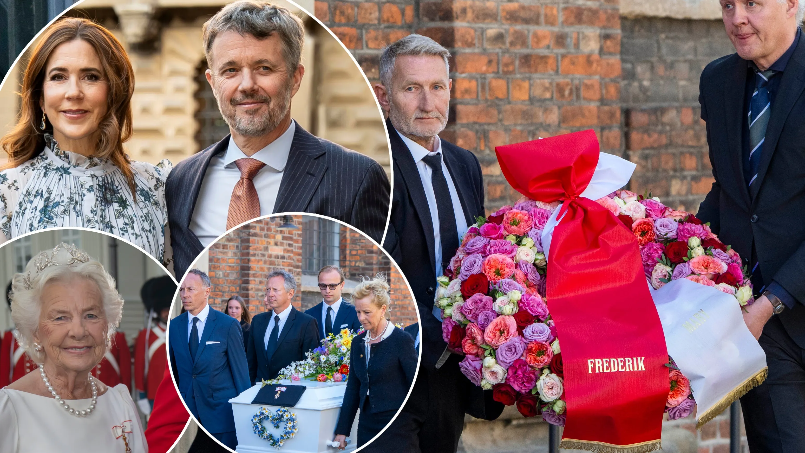 Kong Frederik og dronning Mary havde sørget for en smuk gestus til Susanne Heerings bisættelse. 