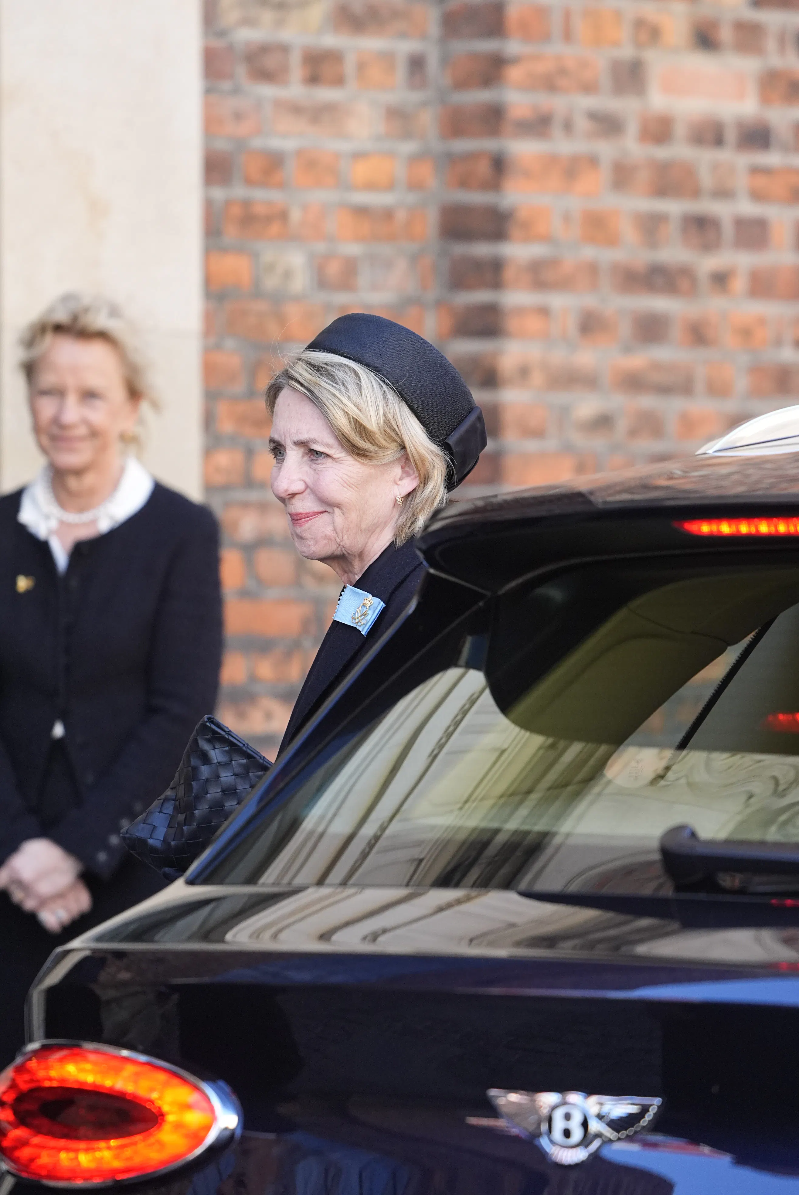 Lene Balleby ankom sammen med dronning Margrethe.