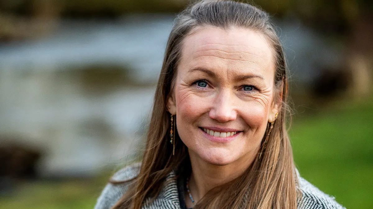 Sara Lygum er mor til to.