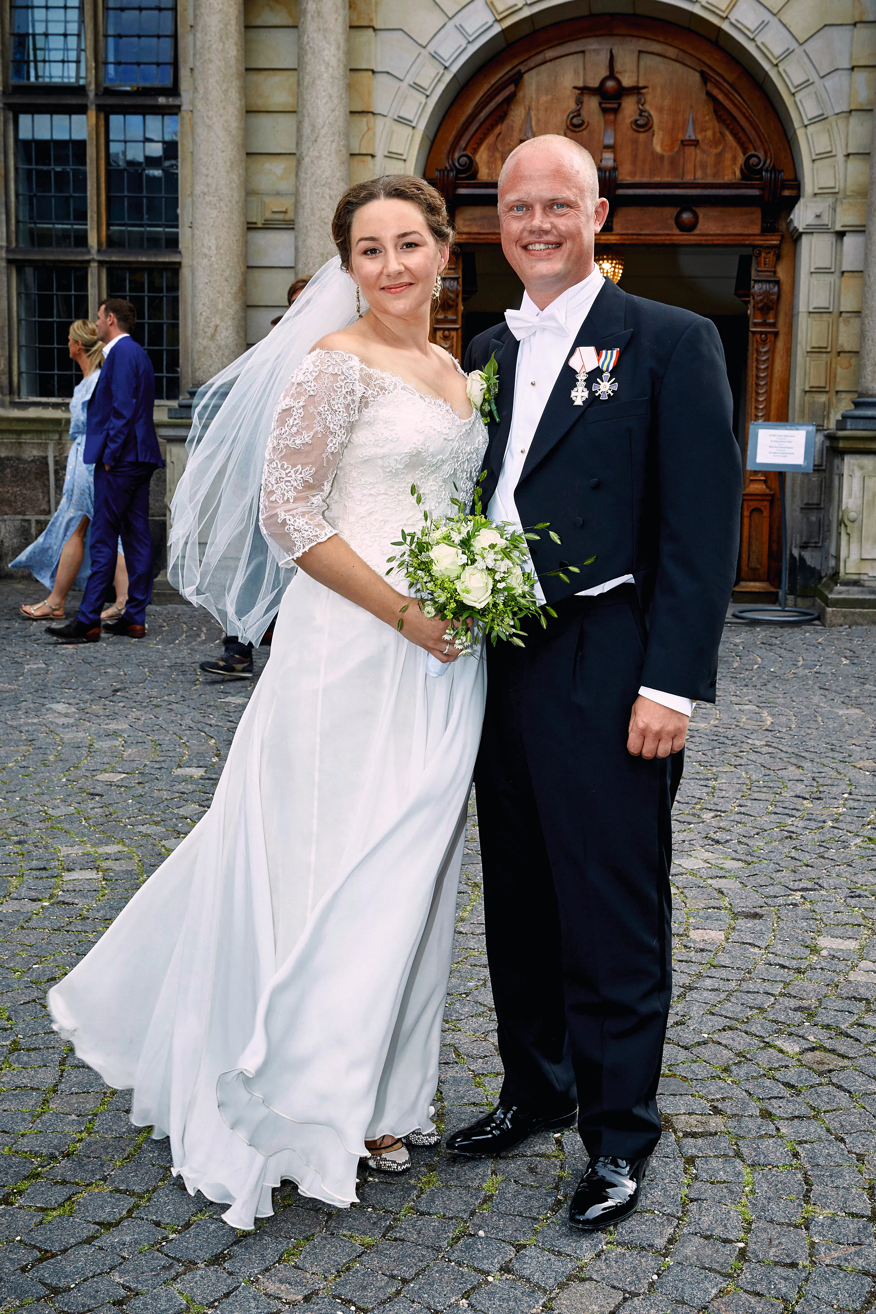 Josefine Kofoed og Peter Christensen blev gift i 2016. 