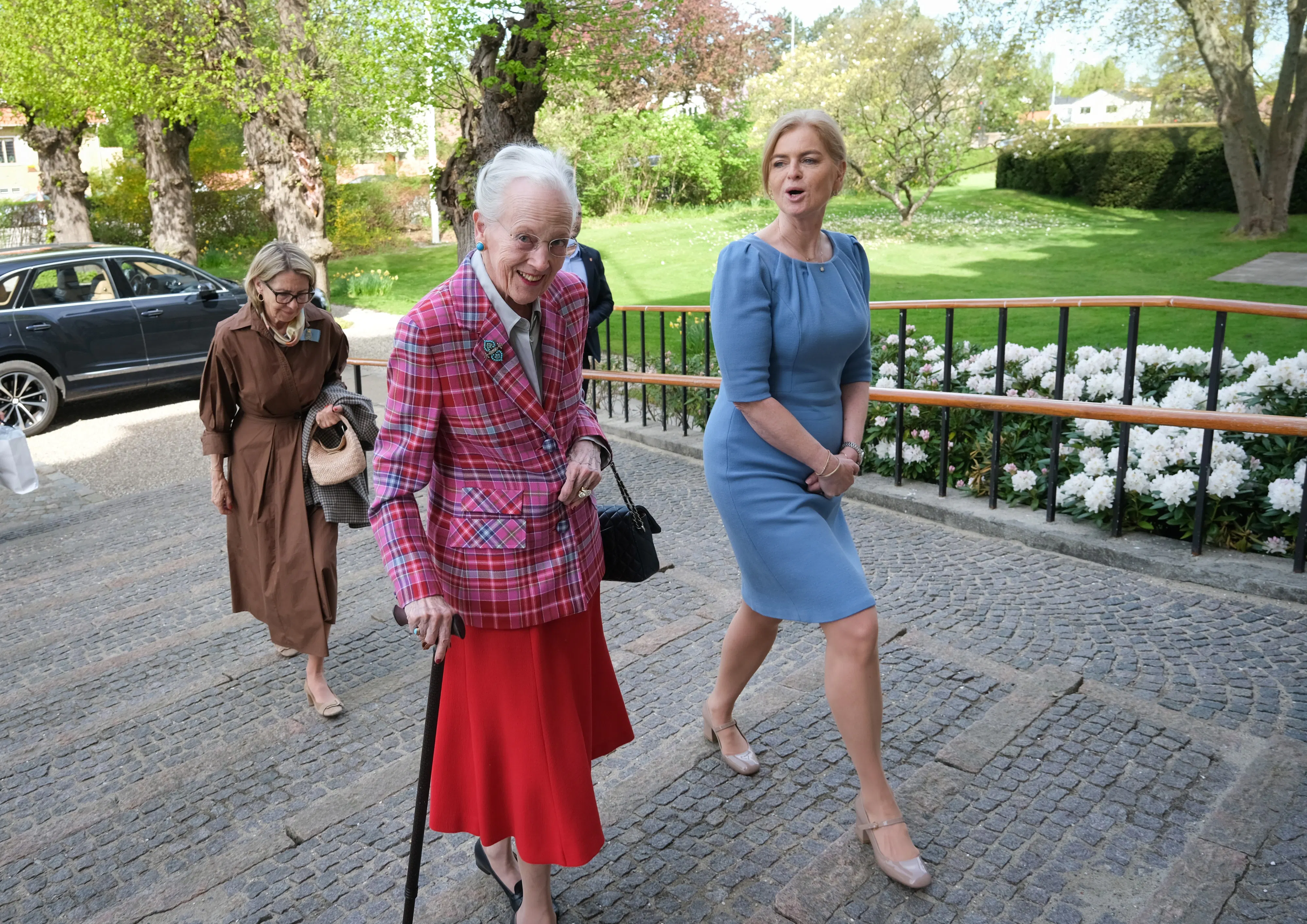 Dronning Margrethe er Sankt Lukas Stiftelsens protektor - og hun besøgte dem onsdag den 6. maj 2026.