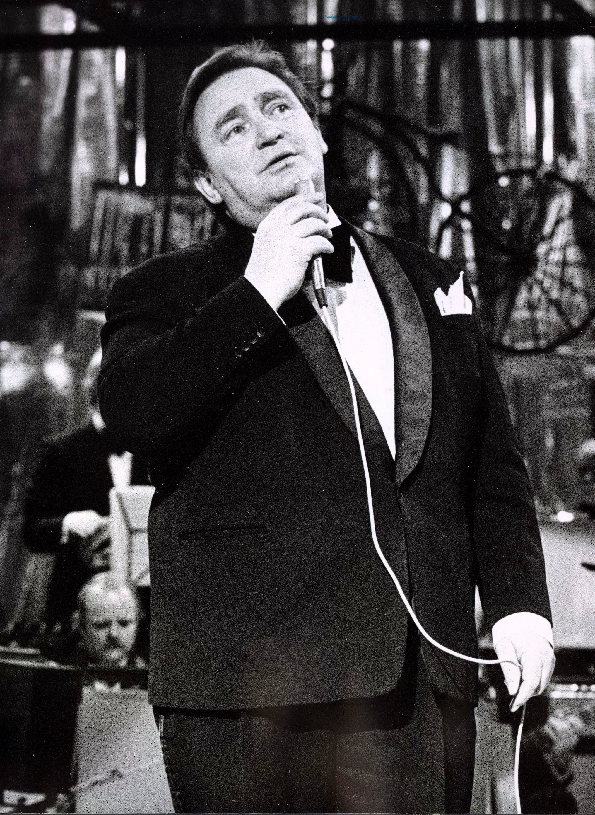 Gustav Winckler; i TV's "Godt Nytår" 16/12-1975.