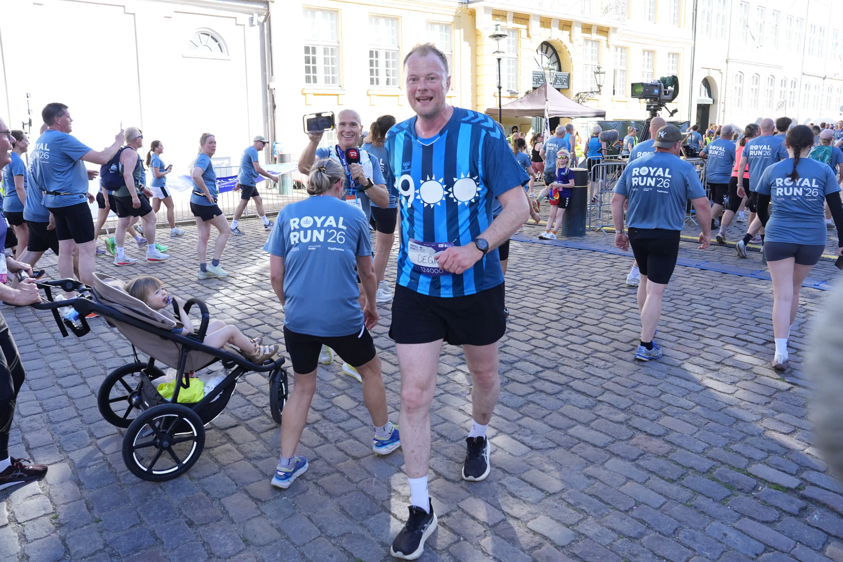 Blev rørt, da han løb ind over målstregen: Christian Degn var helt oppe at flyve  efter Royal Run | BILLED-BLADET
