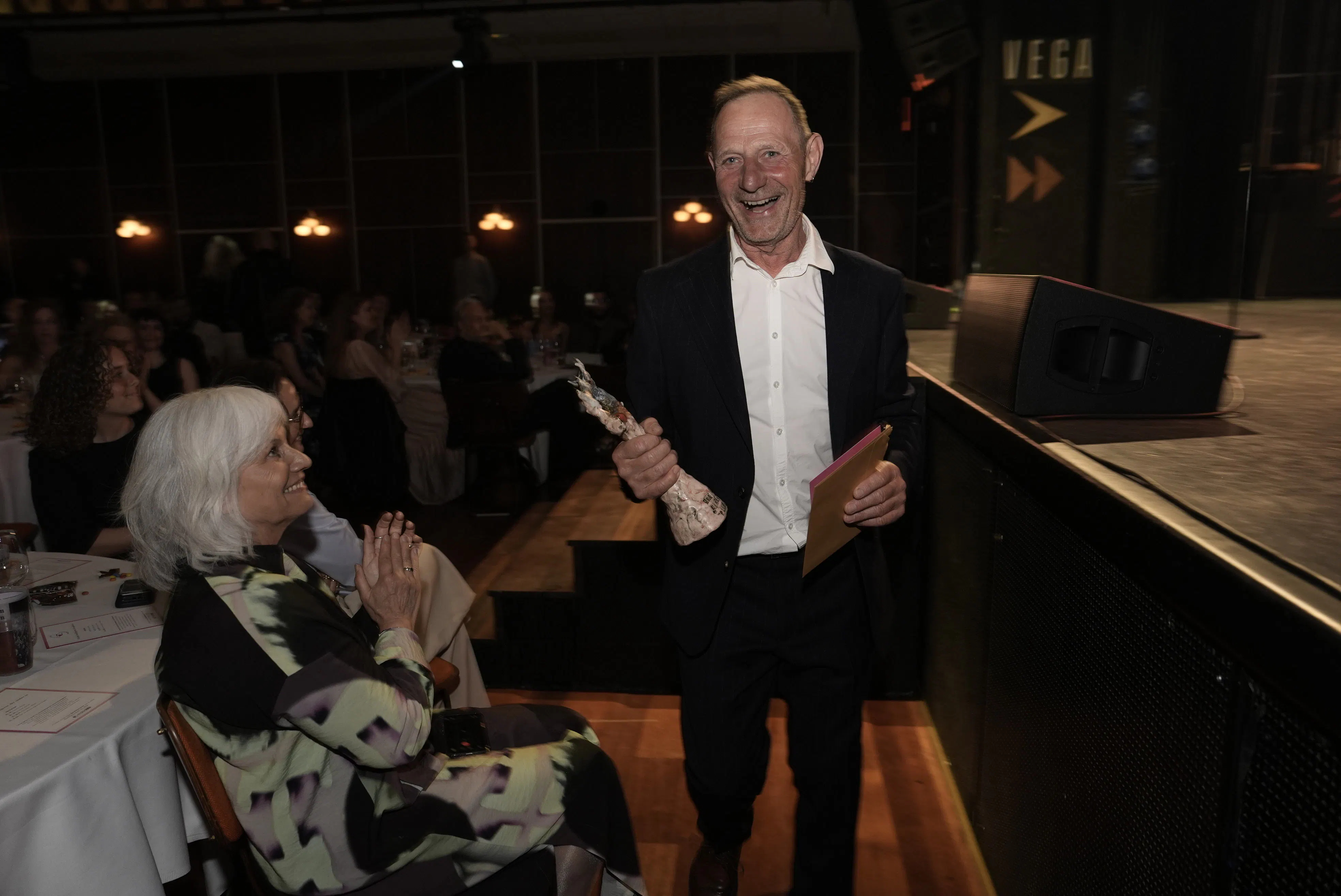 Rørt Jan Linnebjerg vinder fornem pris: Takker sin hustru og livet |  BILLED-BLADET