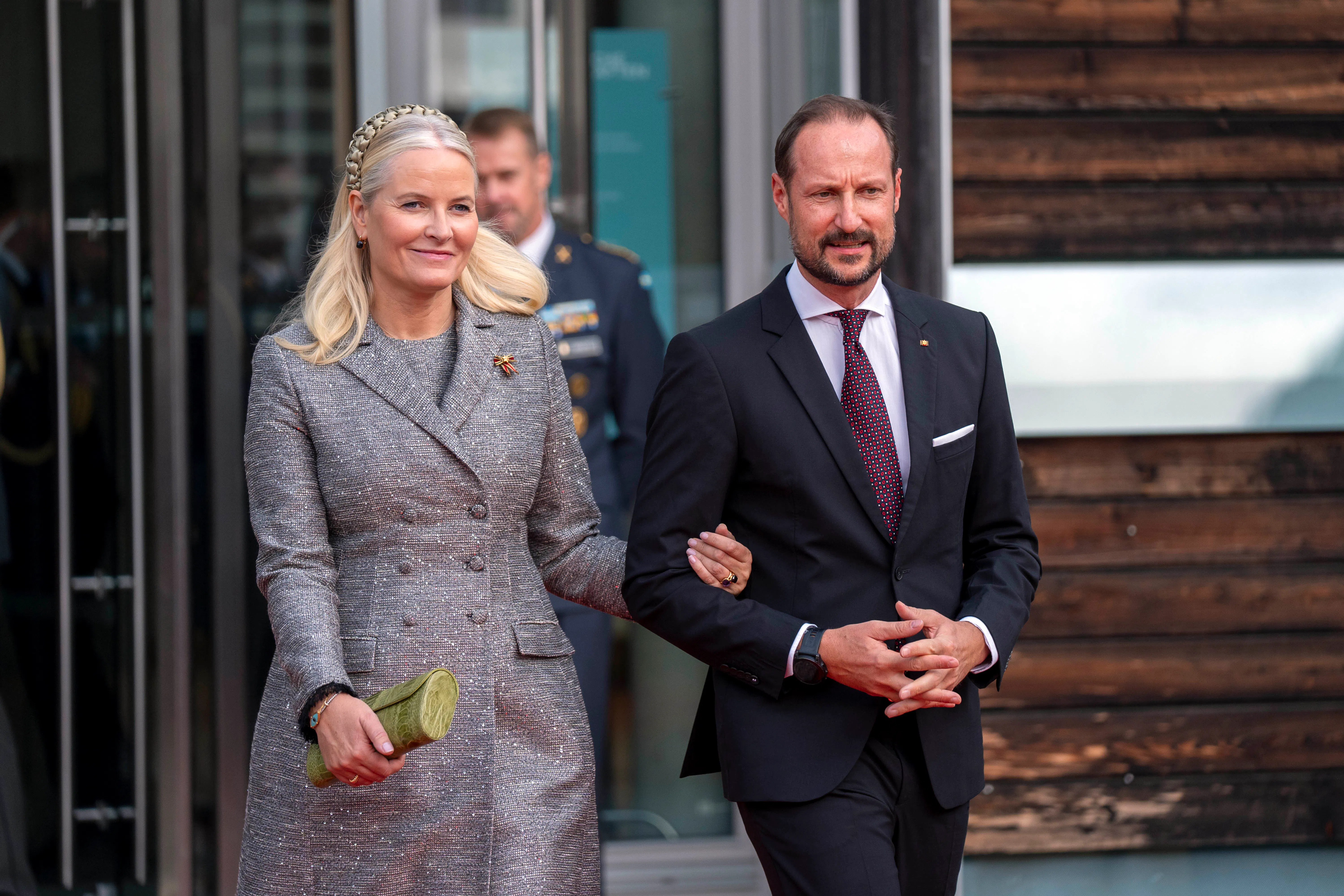 Kronprinsesse Mette-Marit og kronprins Haakon.