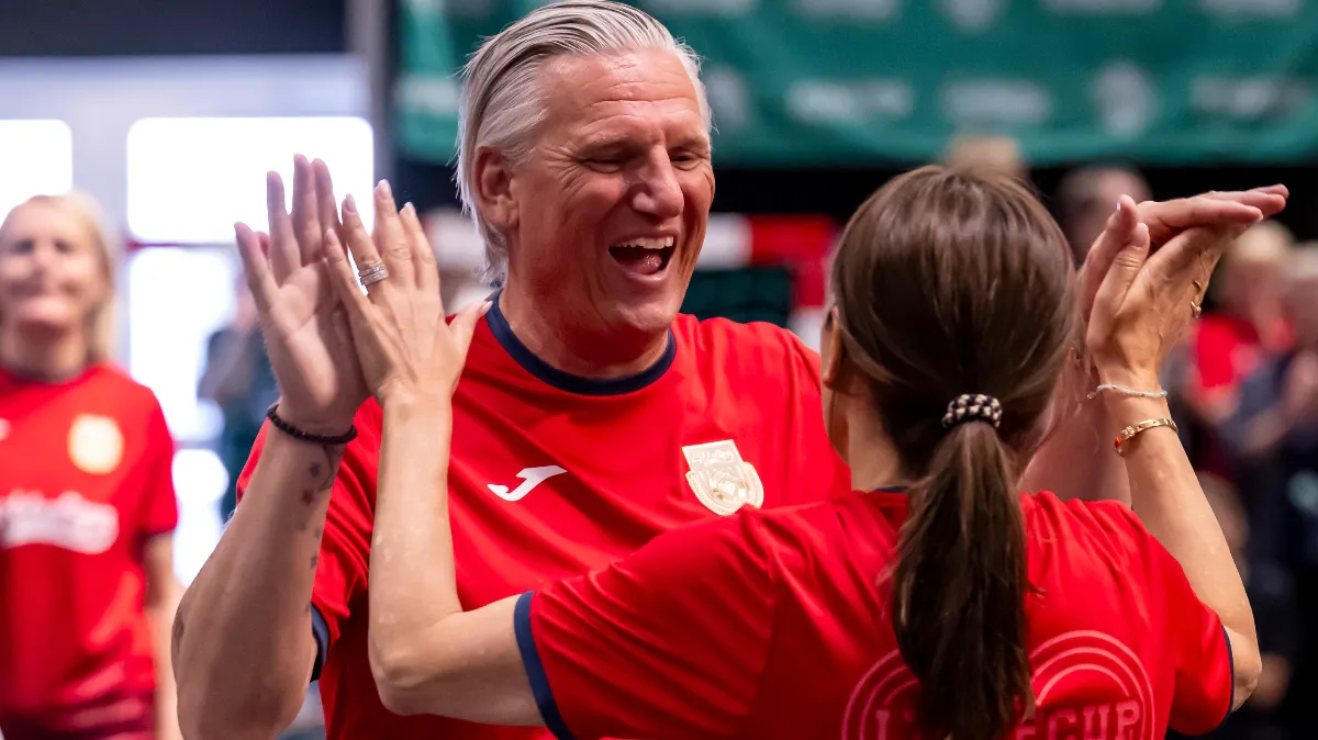 Nikolaj Jacobsen var med til stor finale: Privat øjeblik skete før kampen | BILLED-BLADET