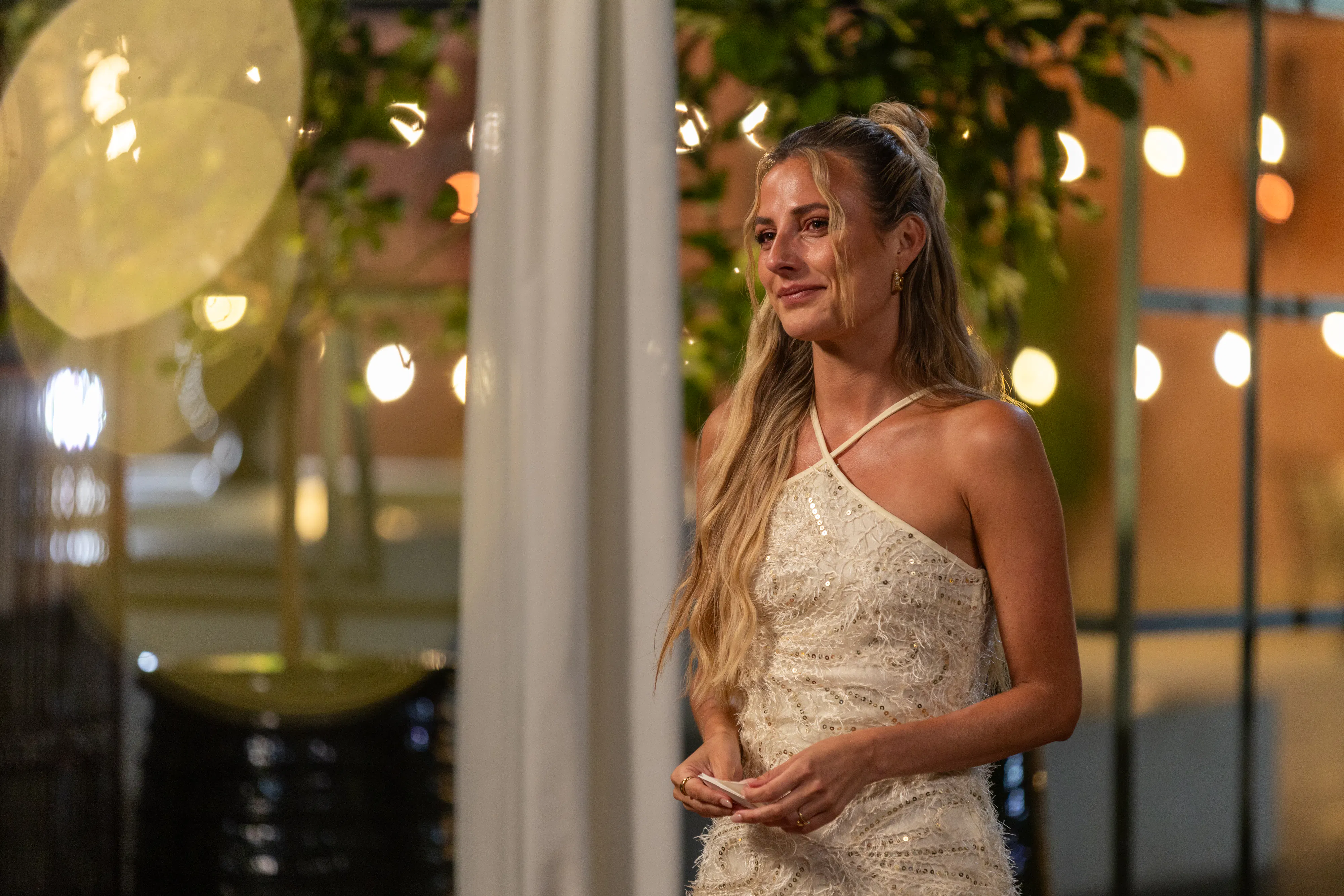 Tårerne trillede, da Mie tog afsked med Lauritz F. i "Bachelorette".