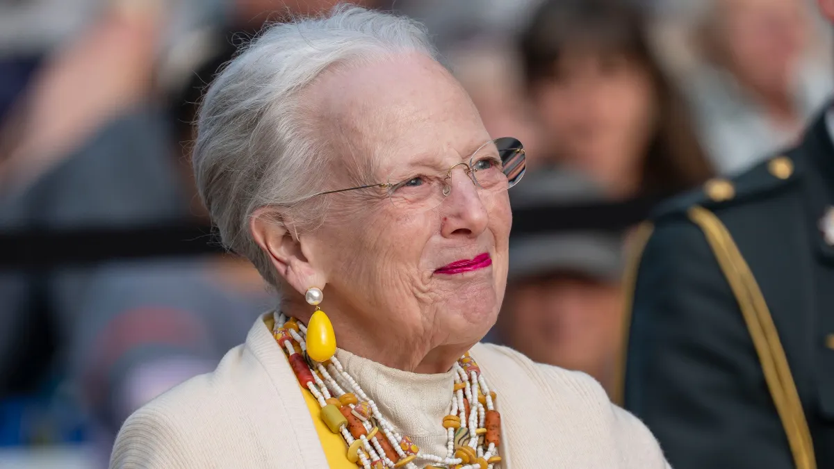 Arkivbillede af dronning Margrethe. 