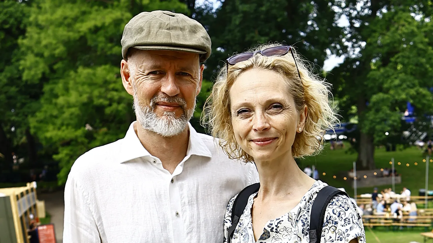 Matilde Kimer và Jesper Schwartz đã có cơ hội tận hưởng không khí lễ hội tại Heartland.