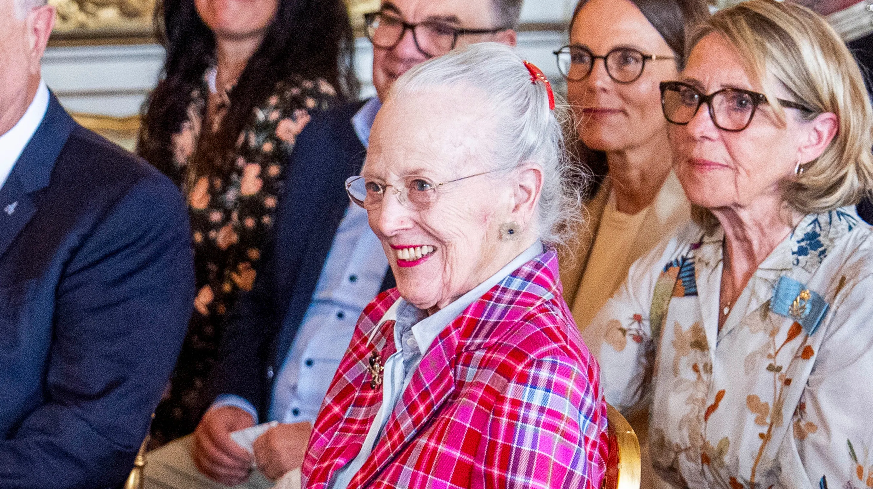 Dronning Margrethe tilbringer muligvis torsdagen her.