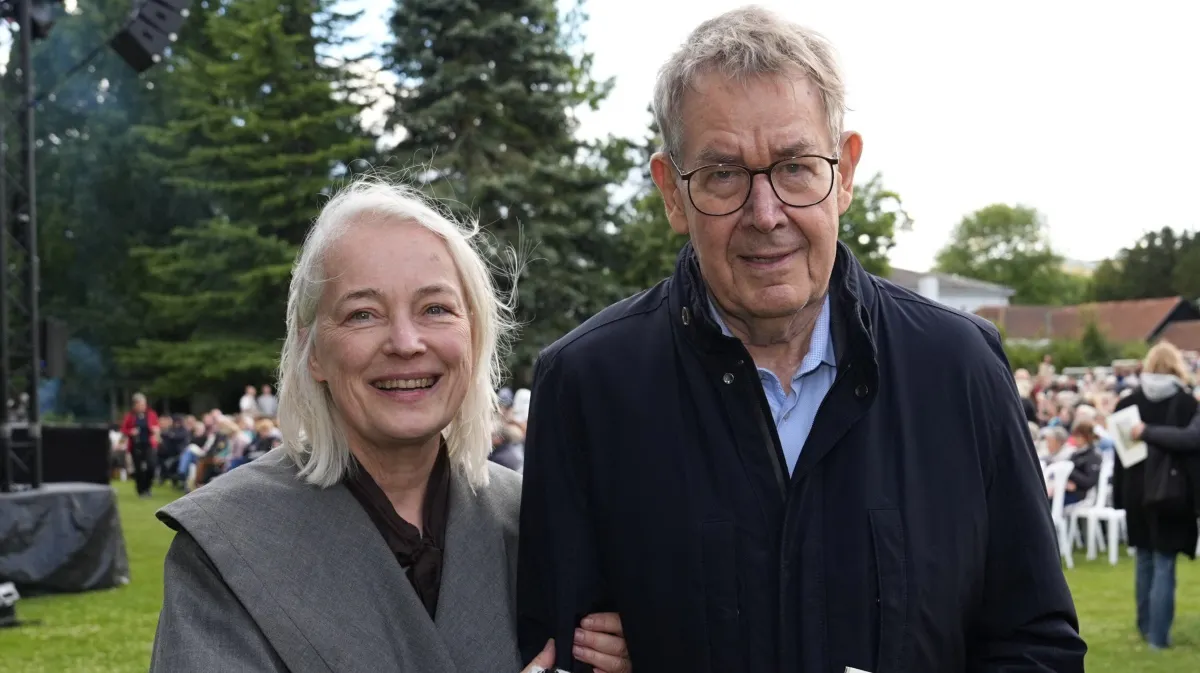 Michala Petri og Poulsen Nyrup Rasmussen blev kærester sidste år.