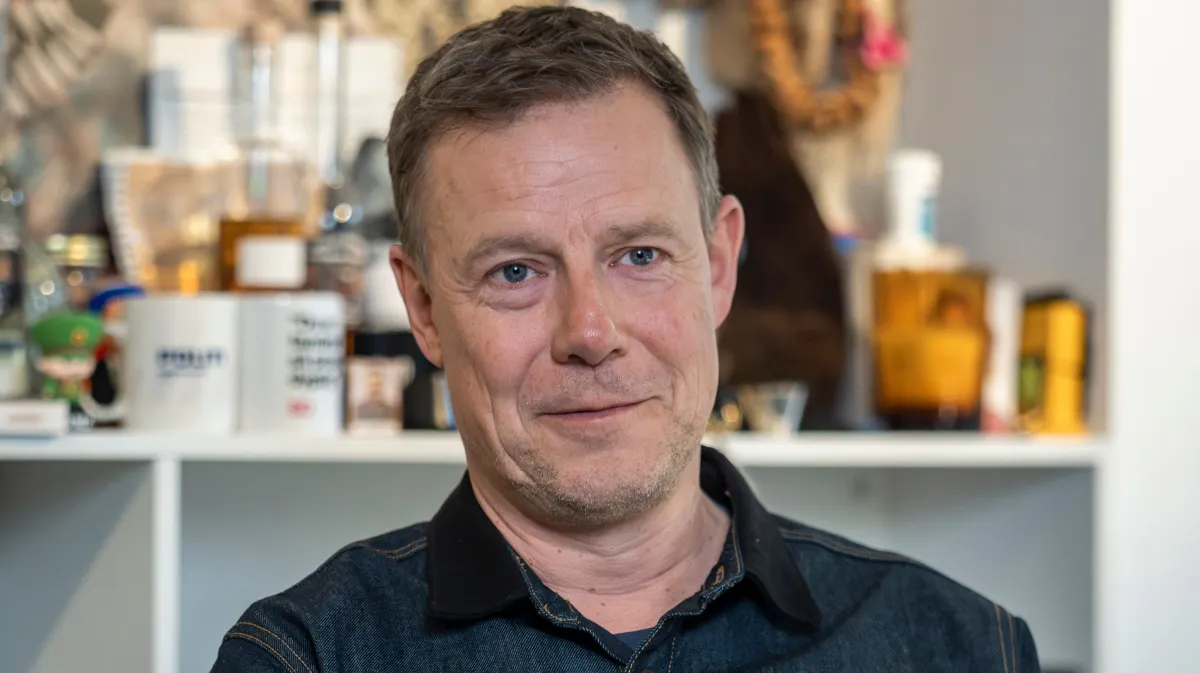 Morten Kirckhoff stod i et dilemma, da faren var syg