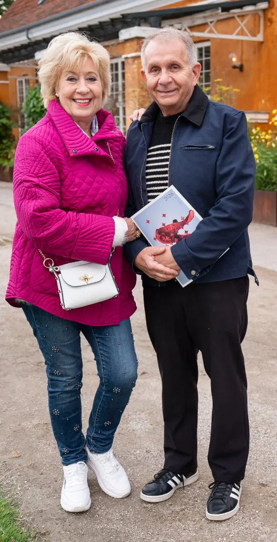 Birthe Kjær var til balletforestilling sammen med skuespilleren Michel Castenholt.