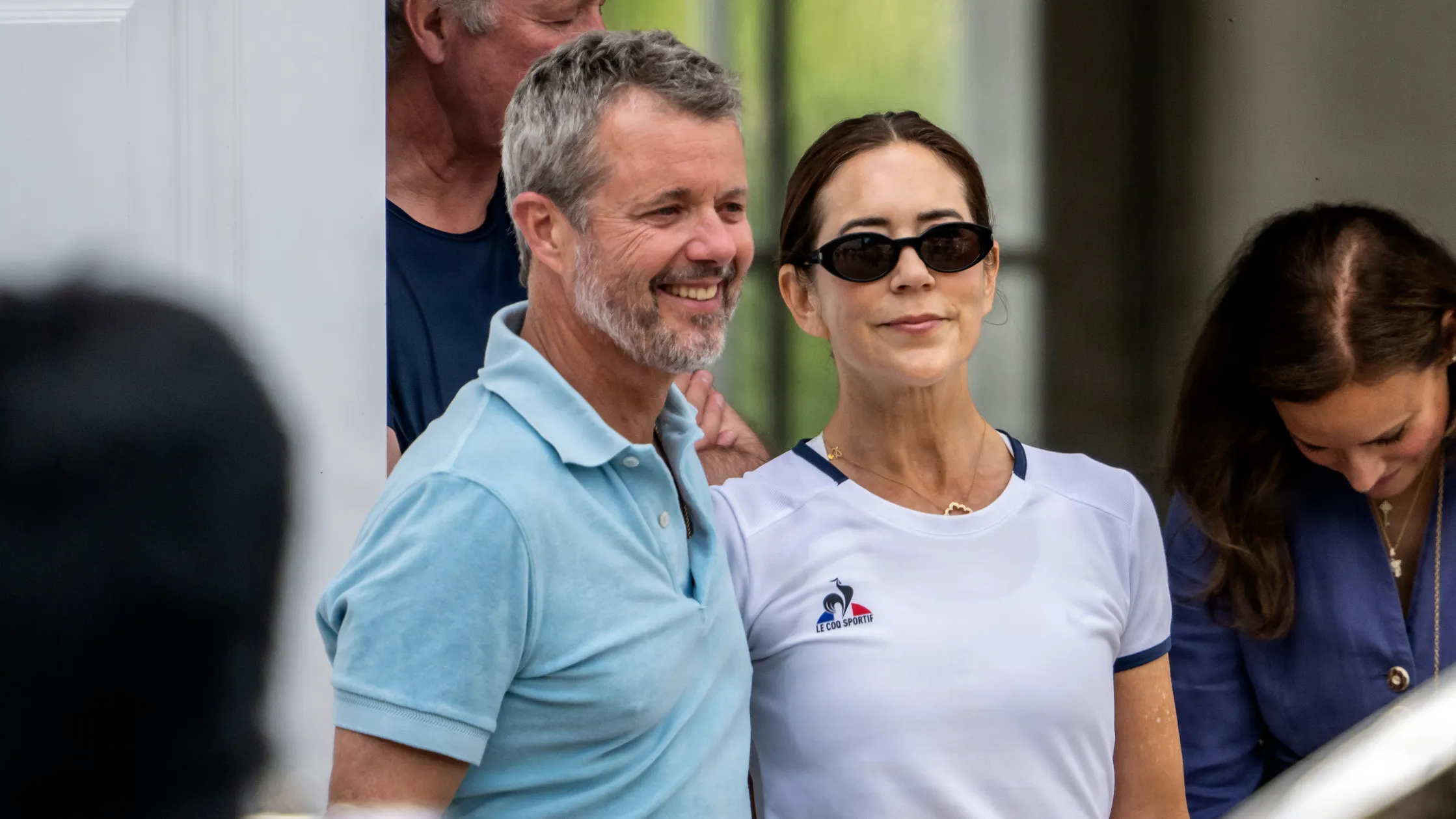 Kong Frederik og dronning Mary.
