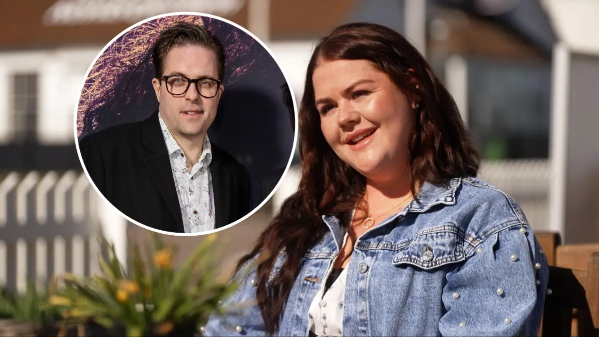 Landmand Maia og hendes bejler Simon.