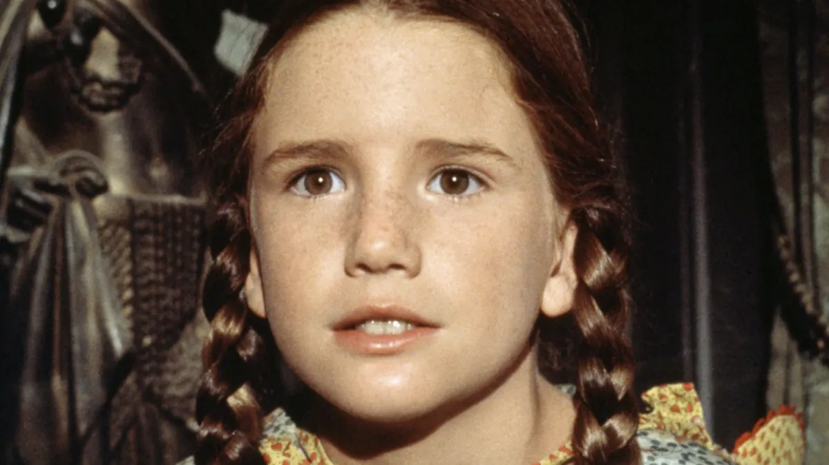 Melissa Gilbert som Laura Ingalls.