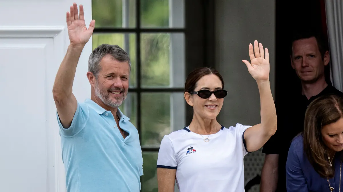 Kong Frederik og dronning Mary nyder sommeren i Sønderjylland.
