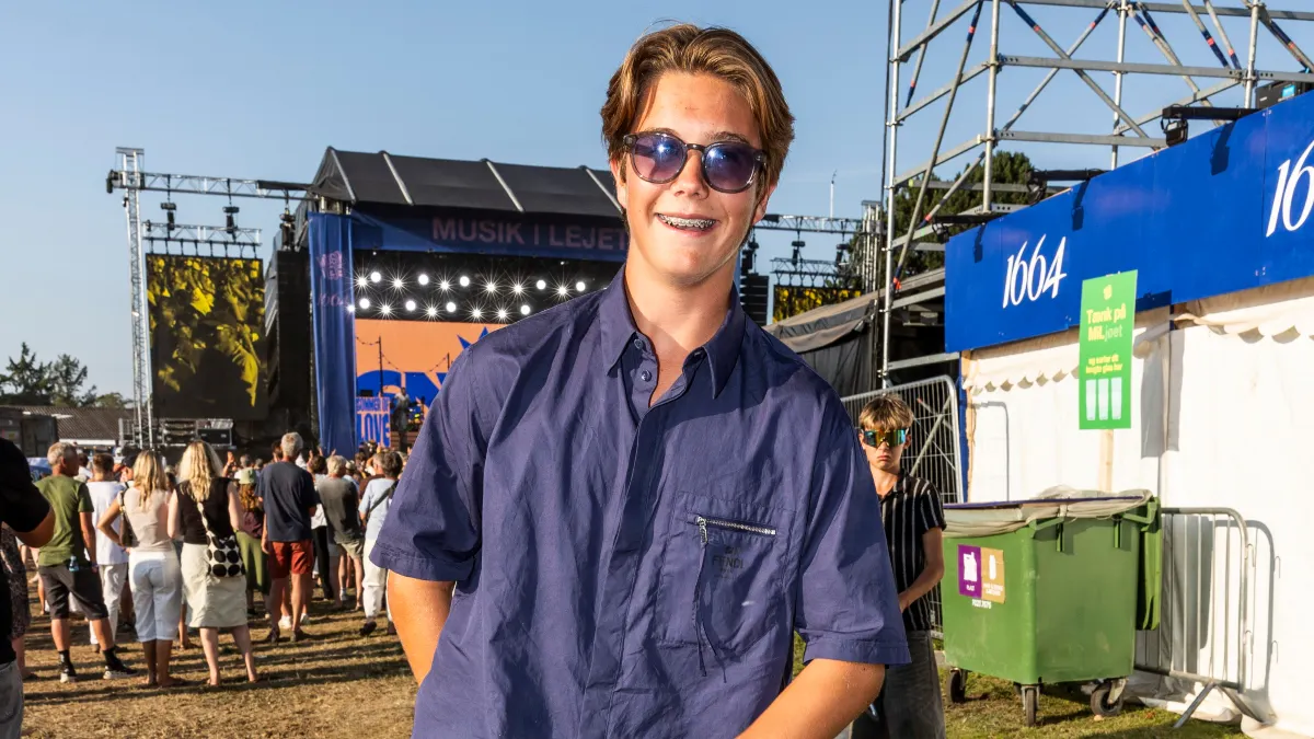 Prins Vincent var i hopla til Musik i Lejet