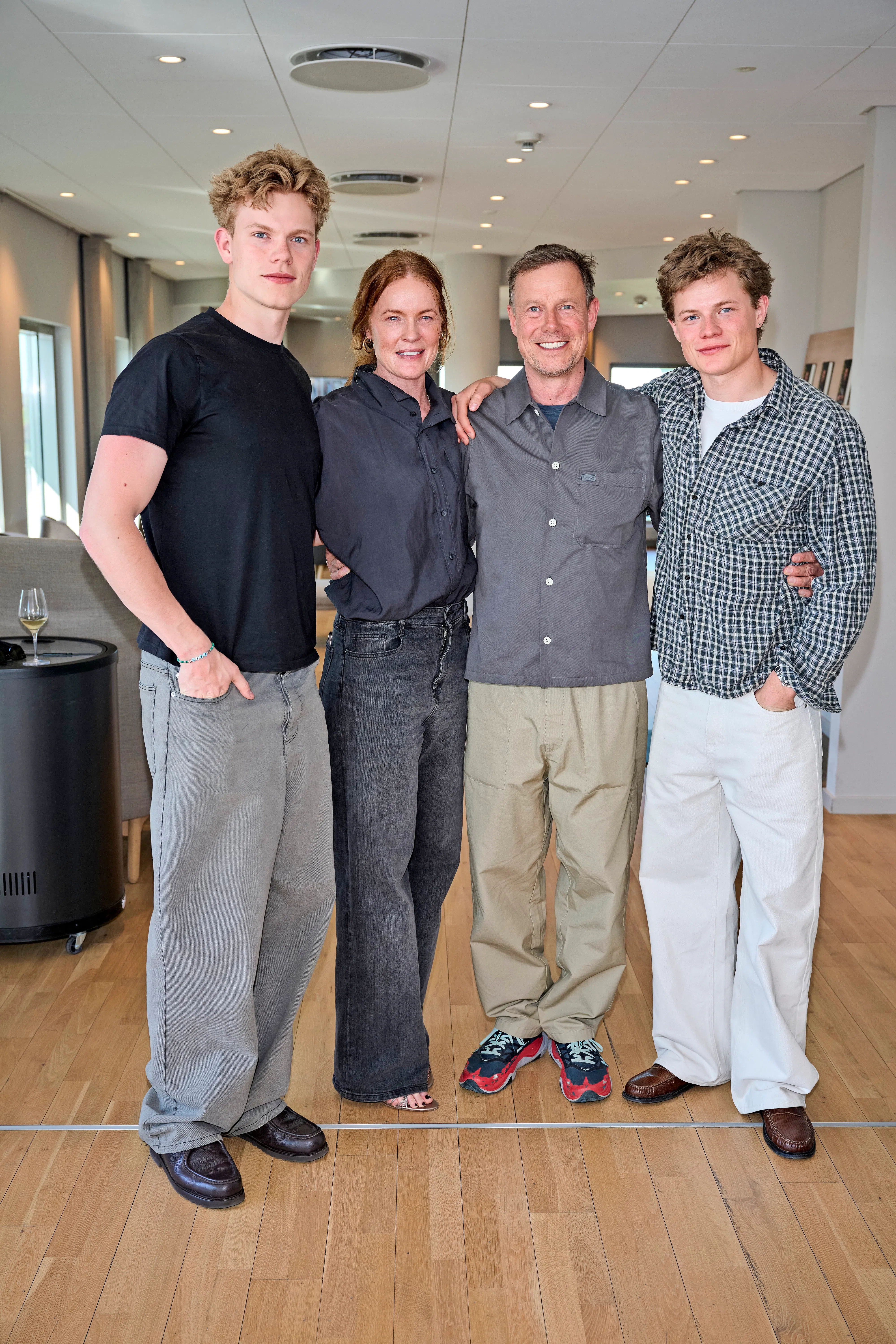 Opgavebeskrivelse: Morten Kirchhoff bogreception.Sted: Lindhardt & Ringhof, KøbenhavnFotograf: Lars H. LaursenJournalist: Majken MunkDato: 2026.05.01