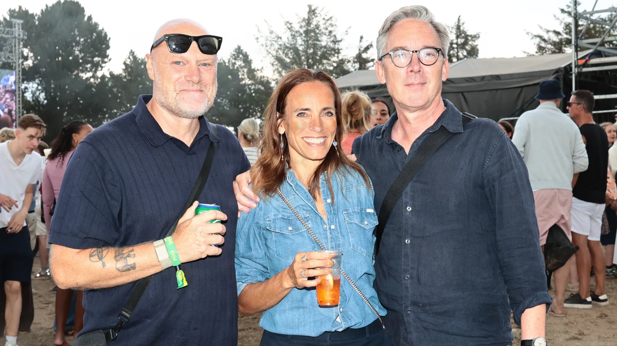 Trodser livstruende kræft: Jesper Dein hygger på festival med Mads Steffensen og Camilla Ottesen | BILLED-BLADET