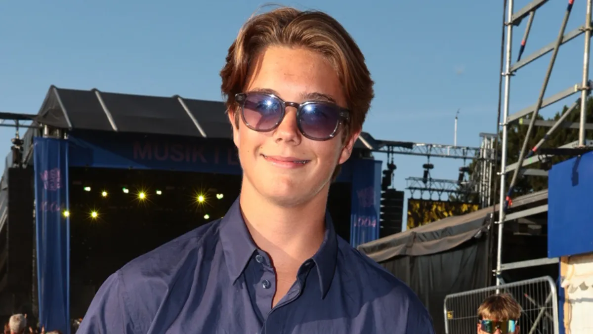 Prins Vincent har haft et par gode dage på festival.