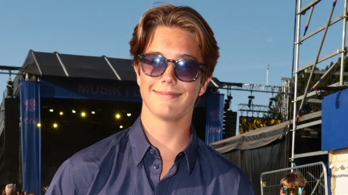 Prins Vincent har haft et par gode dage på festival.