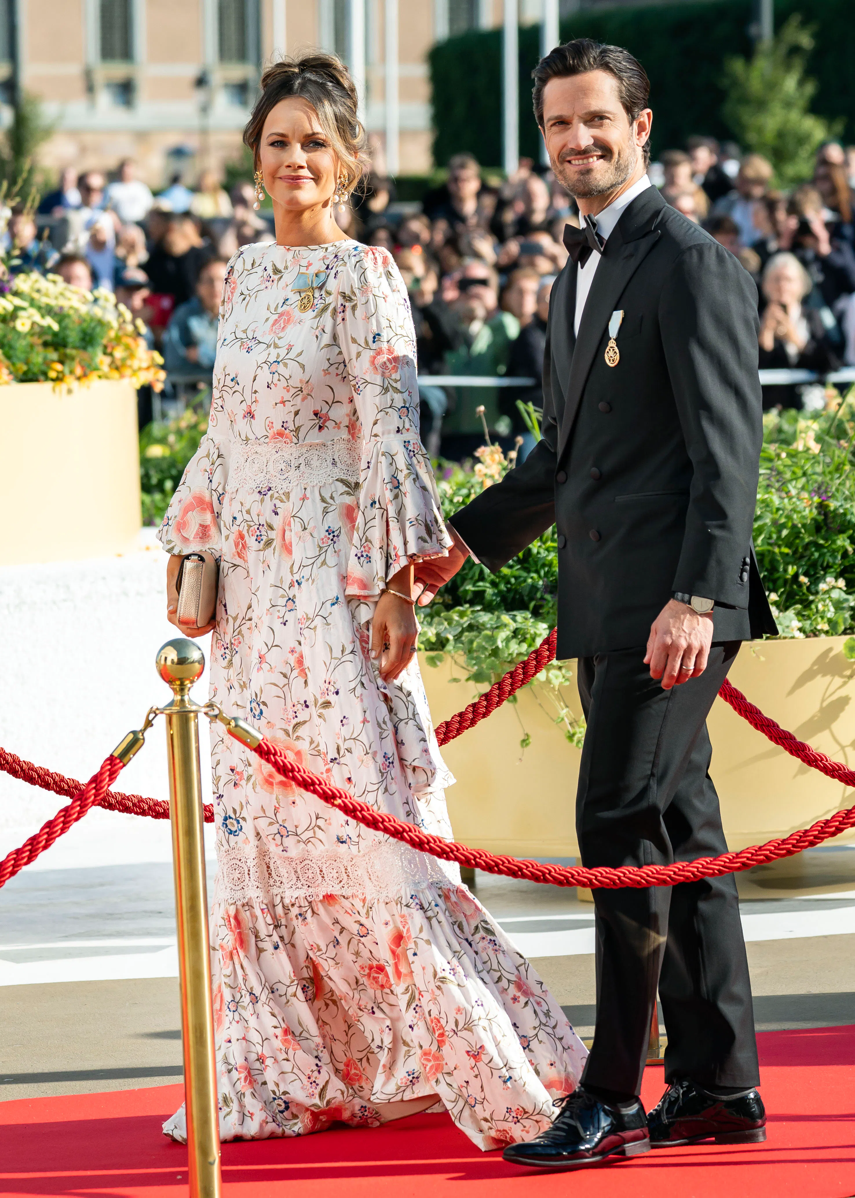 Prinsesse Sofia og prins Carl Philip ved kong Carl Gustaf og dronning Silvias guldbryllup i juni 2026.