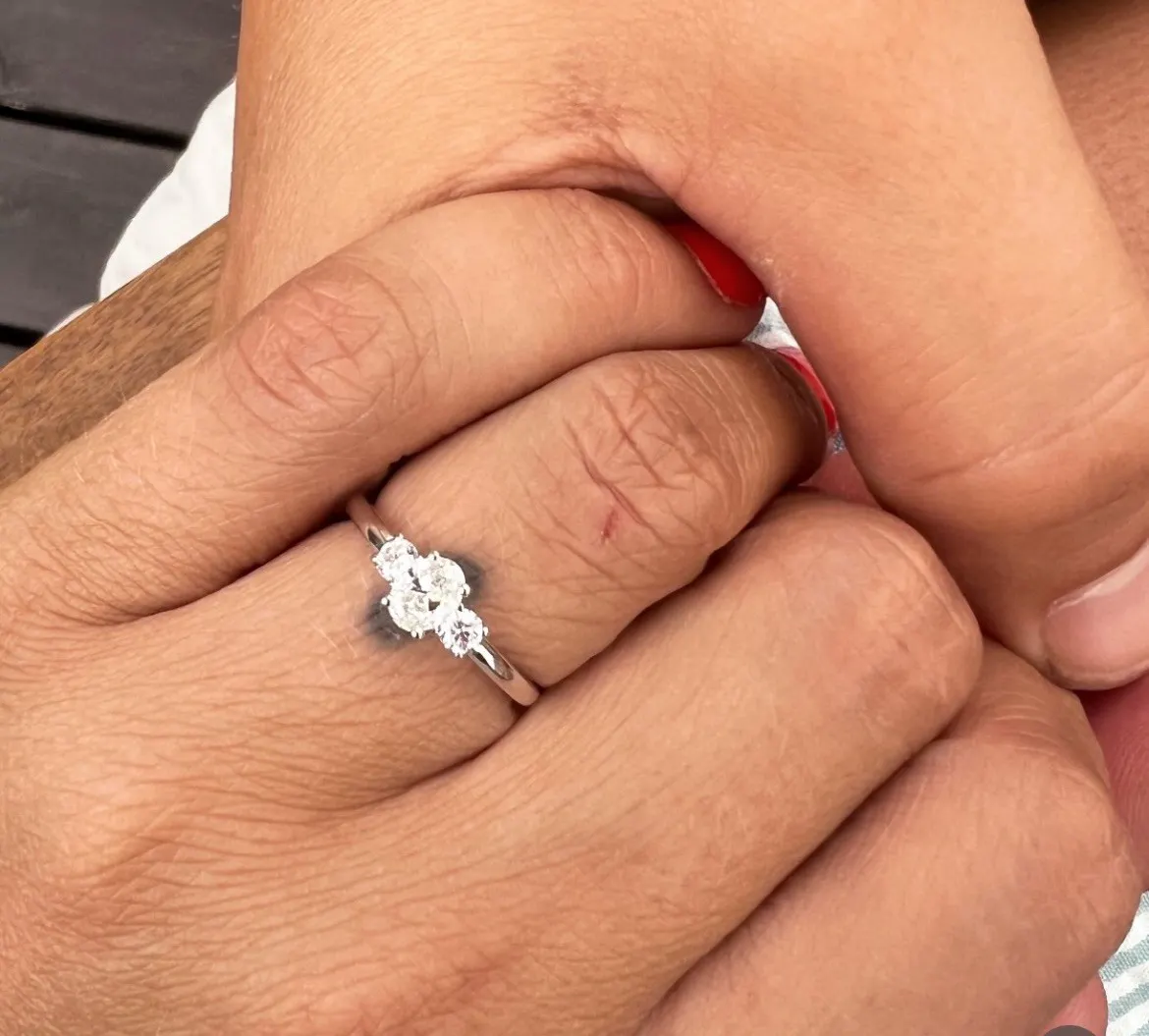 Camilla Dalsgaard forlovelsesring.