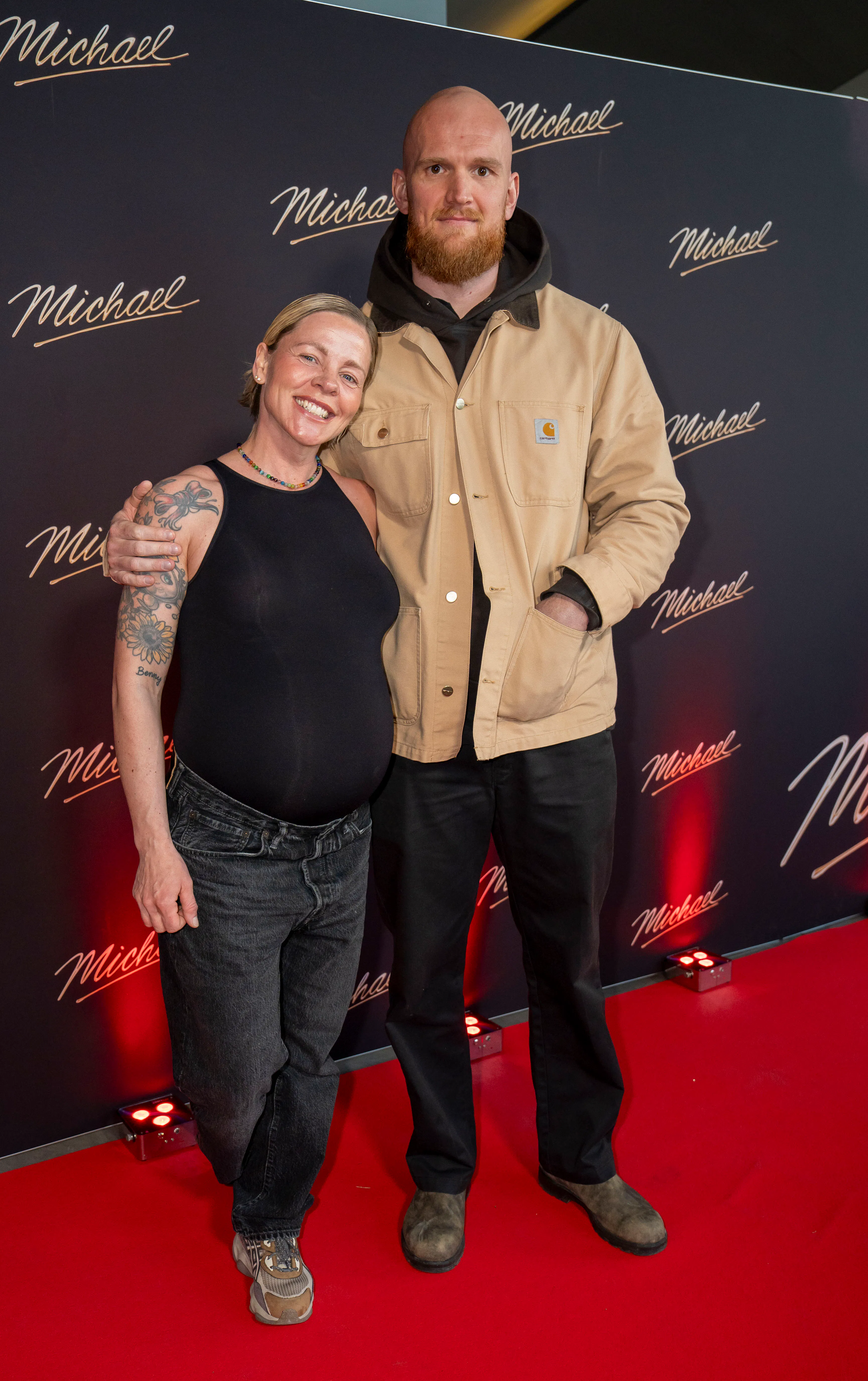 Christel Pixi og kæresten Jens Kristian.