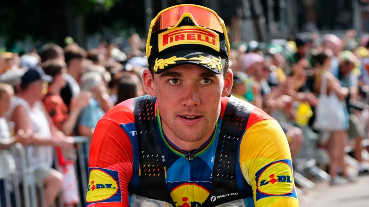 Mads Pedersen sætter ord på skuffelsen efter dagens etape.
