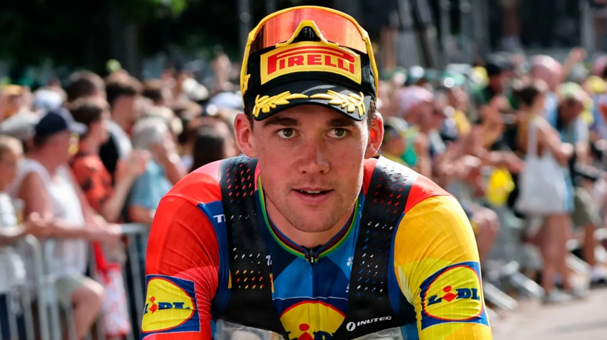 Mads Pedersen sætter ord på skuffelsen efter dagens etape.