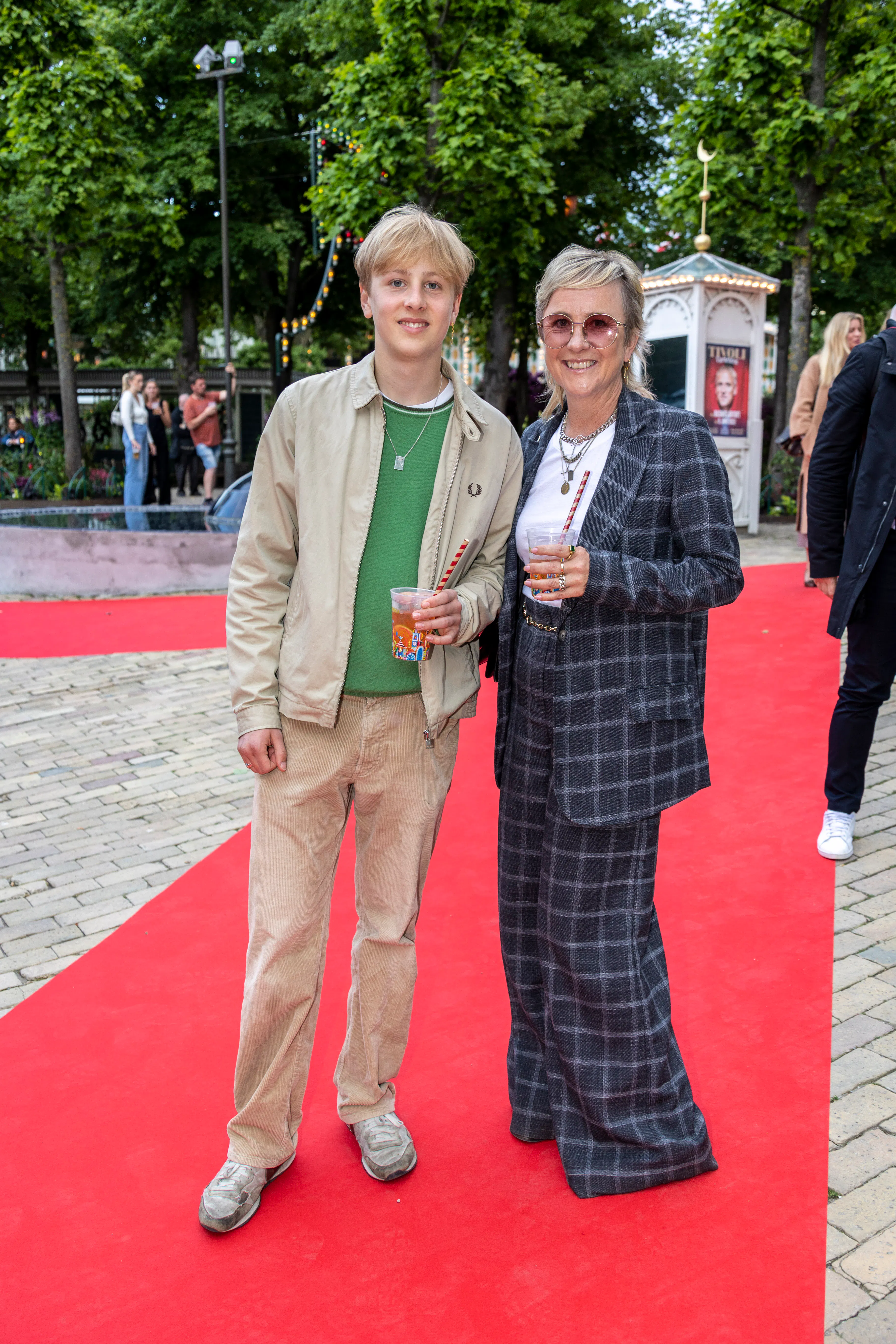 Lisbeth Wulff med sønnen Wili i 2022.