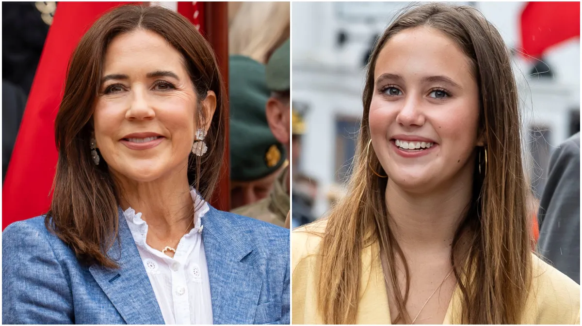 Dronning Mary og prinsesse Josephine matchede i slingback-sandaler