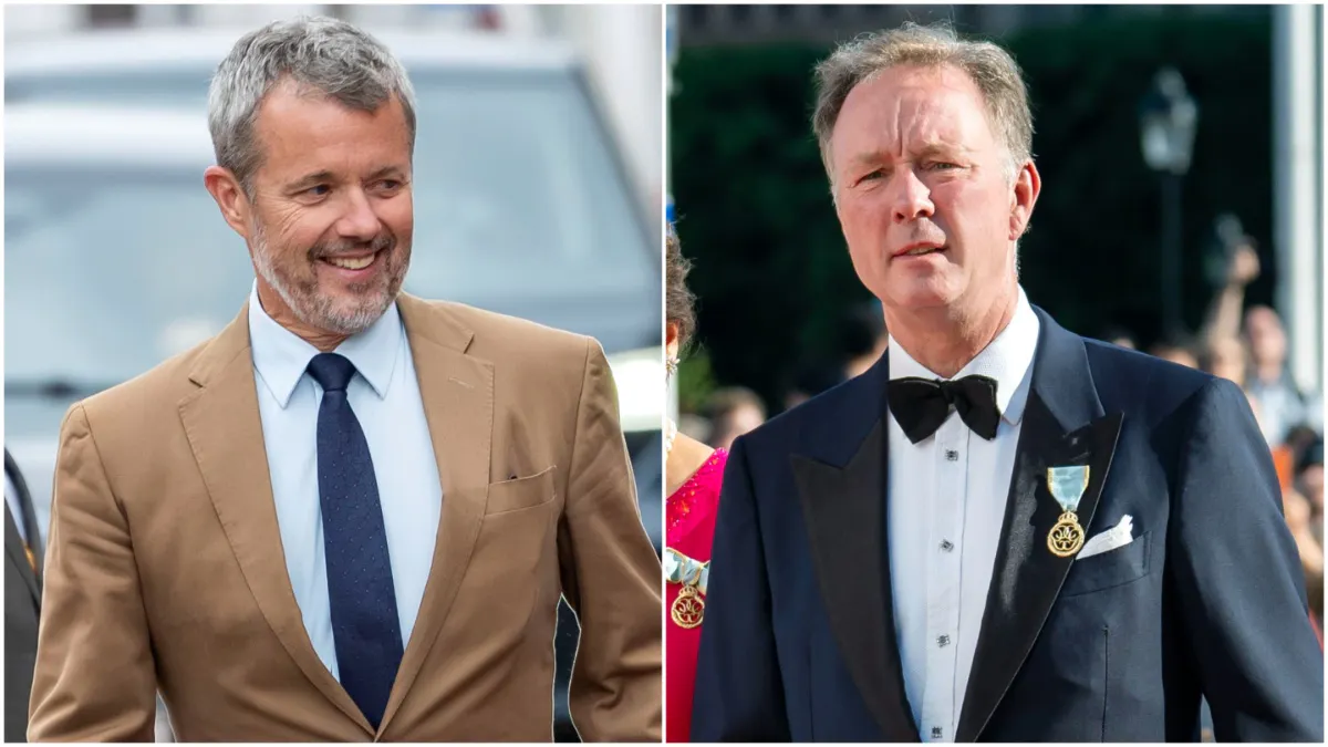 Kong Frederik og prins Gustav er fætre og bedste venner.