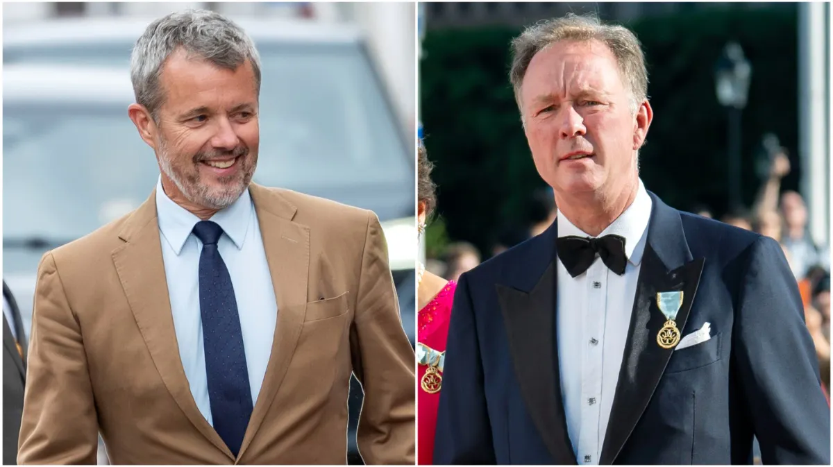 Kong Frederik og prins Gustav er fætre og bedste venner.