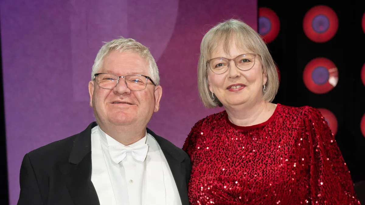 Lars og Theresia Ellebye fra "Årgang 0".