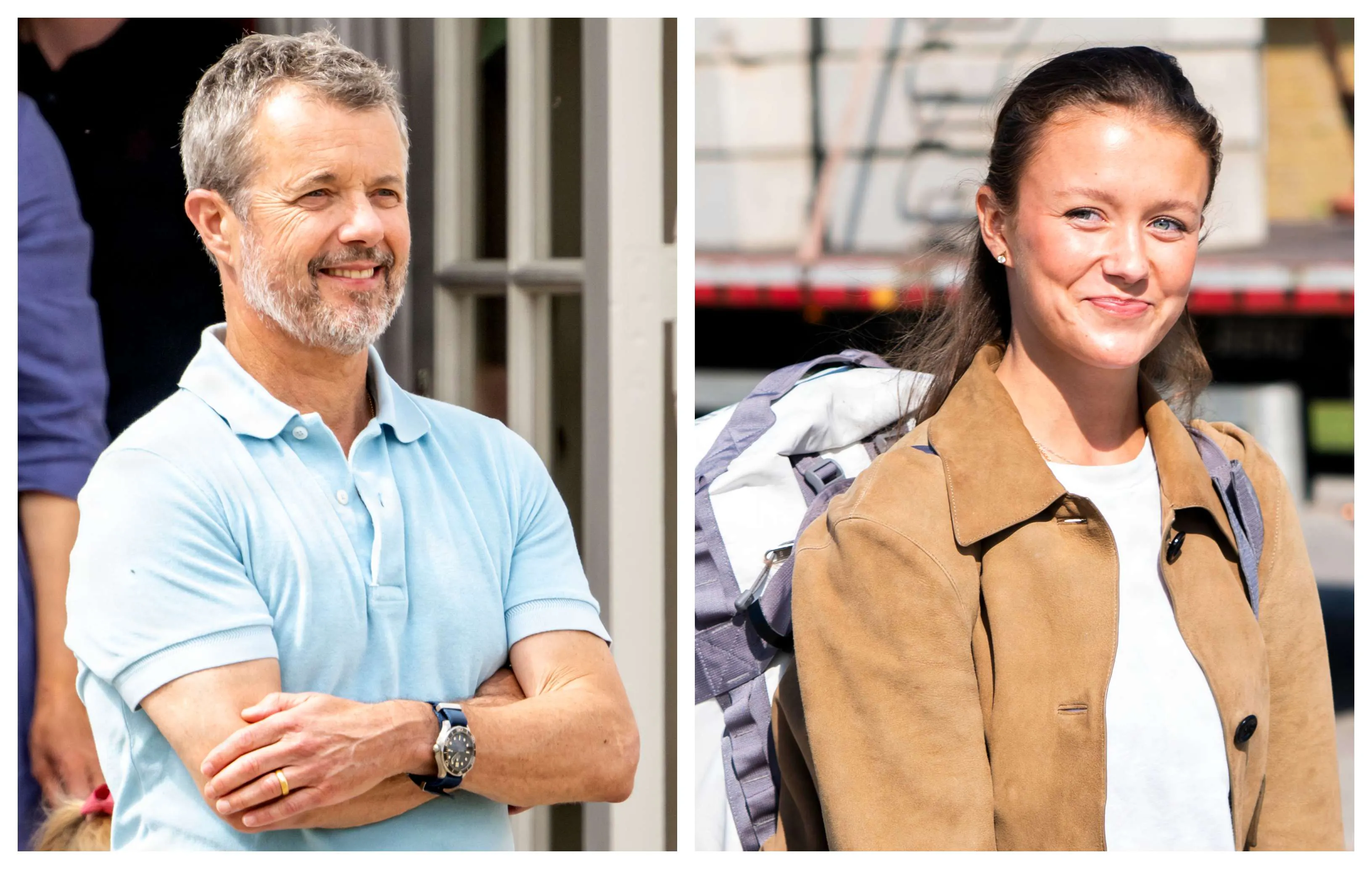Kong Frederik på Graasten Slot i juli 2026 og prinsesse Isabellas første dag i militæret 3. august 2026.