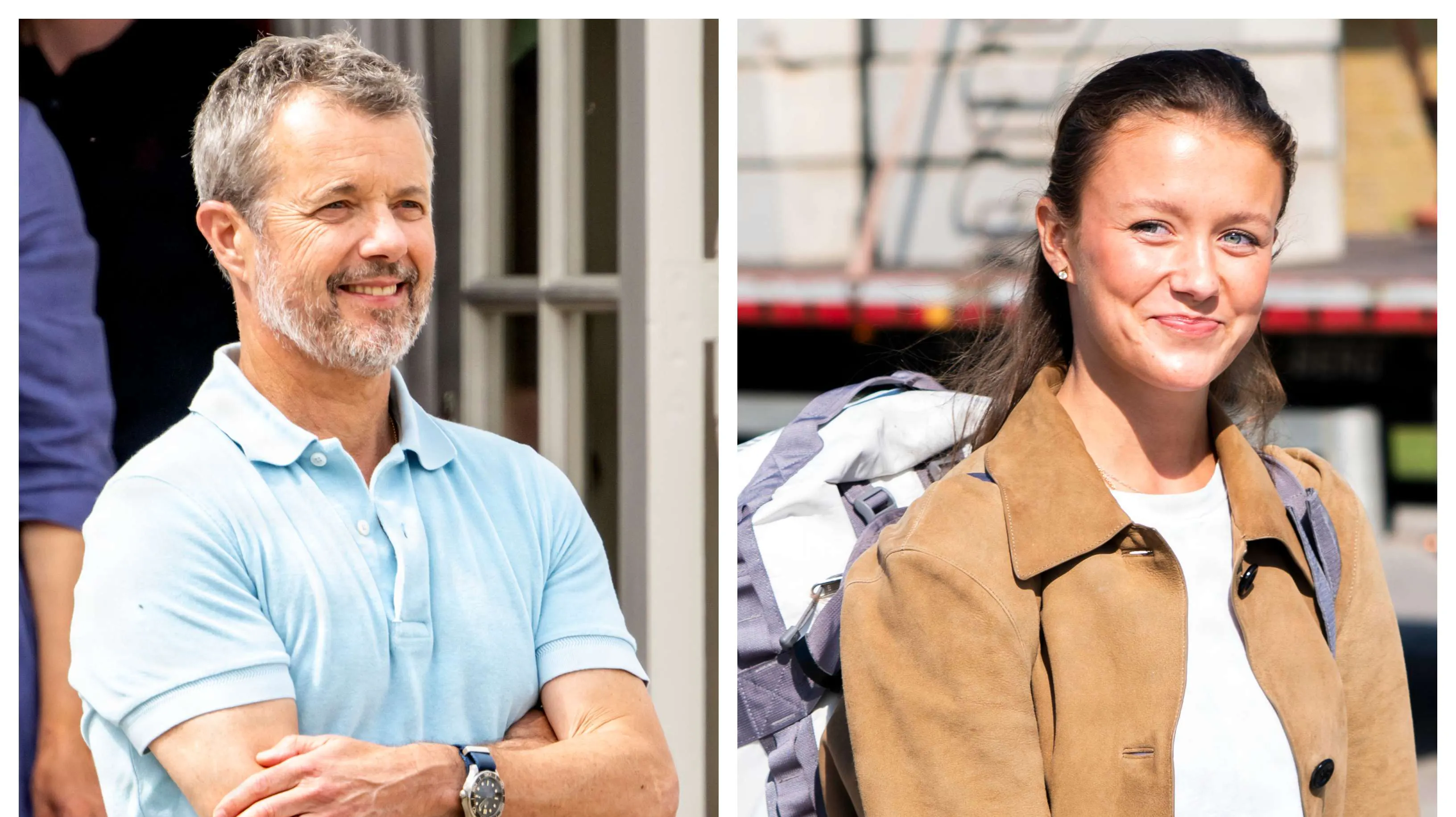 Kong Frederik på Graasten Slot i juli 2026 og prinsesse Isabellas første dag i militæret 3. august 2026.