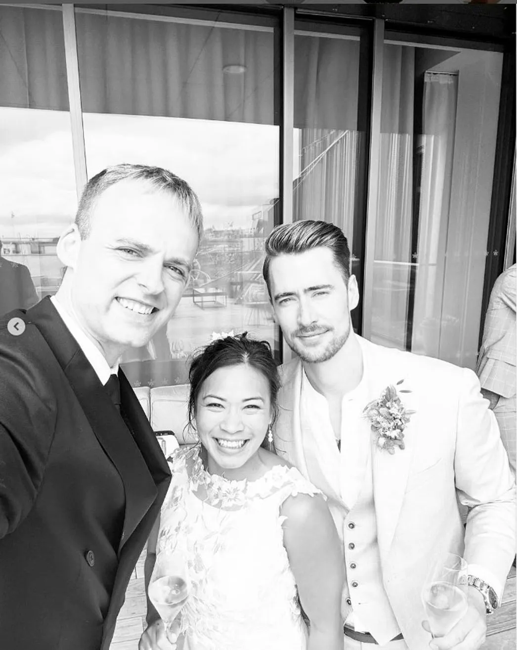 Mads Vad til bryllup hos Dak Wichangoen og Anders Gørtler Jensen.